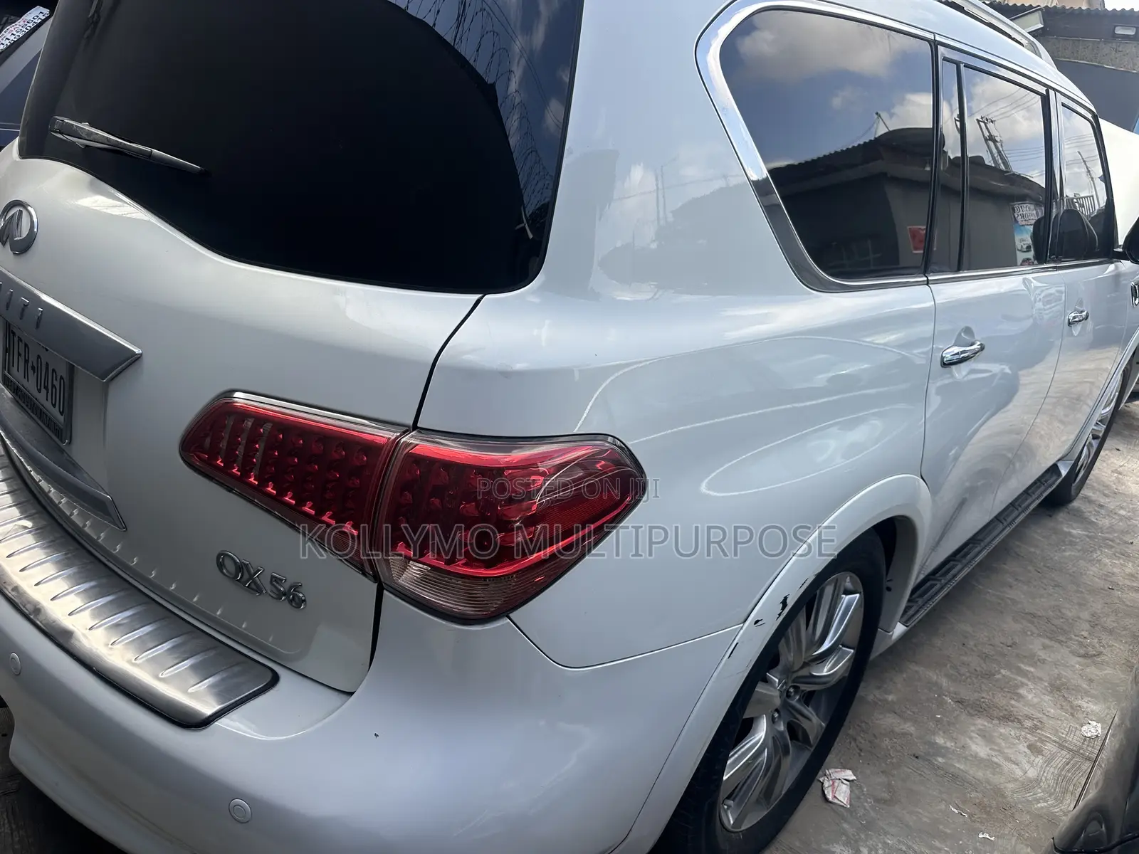 Infiniti QX56 2013 White