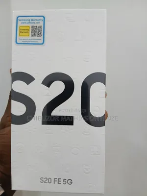 New Samsung Galaxy S20 128 GB Black