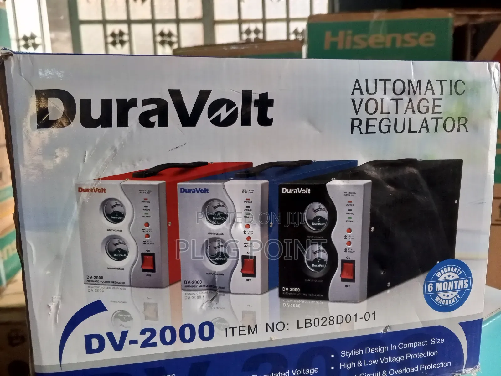 Duravolt Voltage Stabilizer Lb028d01-01 Heavy Duty