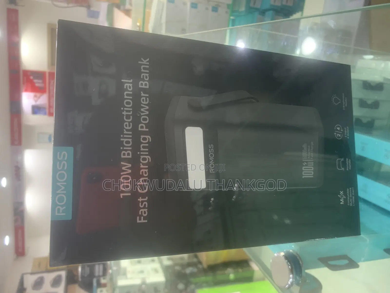 Romoss 60000mah Powerful 100w Fast Charge Battery Laptop Power Bank