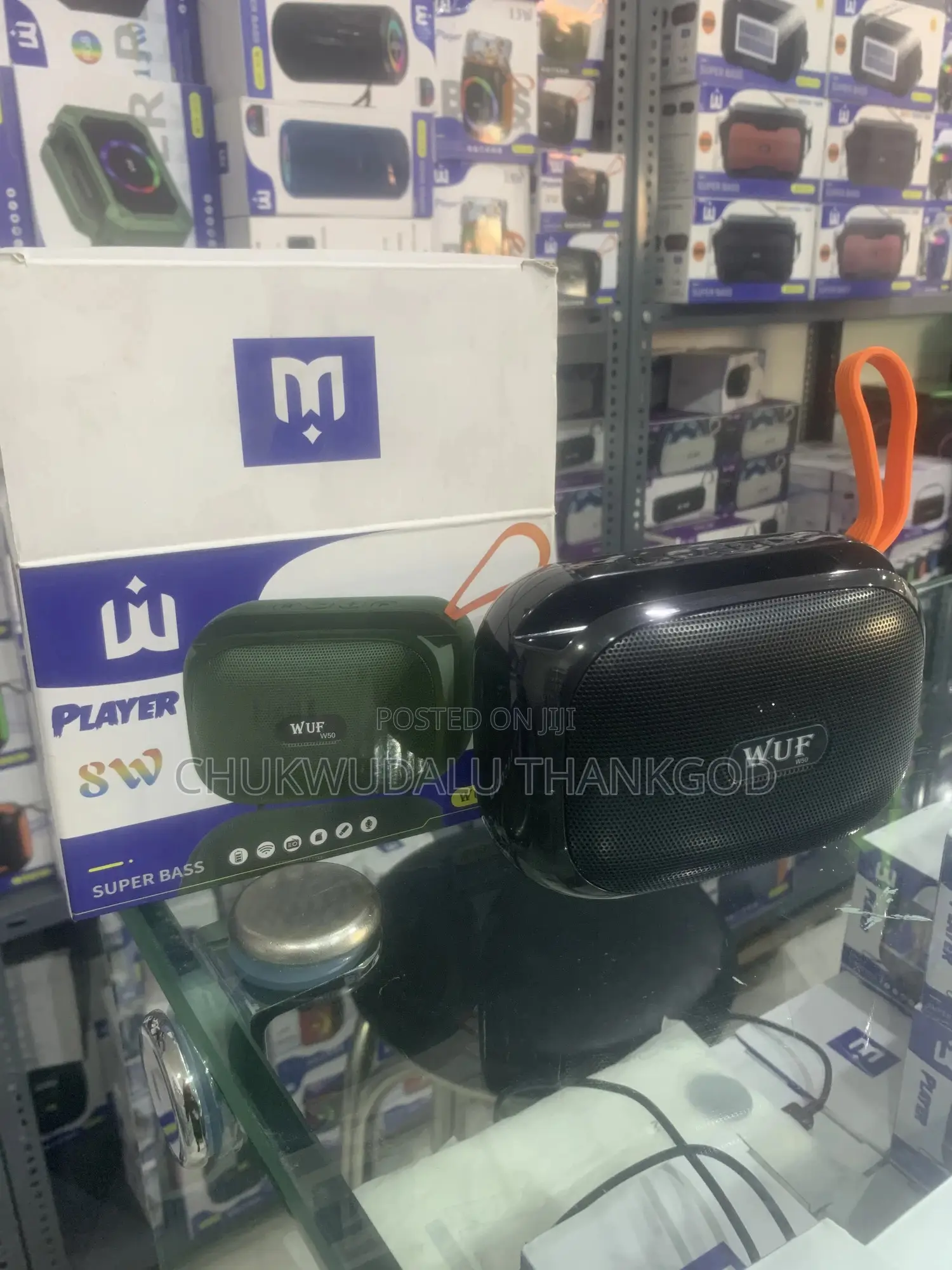 Wuf W50 Portable Wireless Bluetooth Speaker With Radio