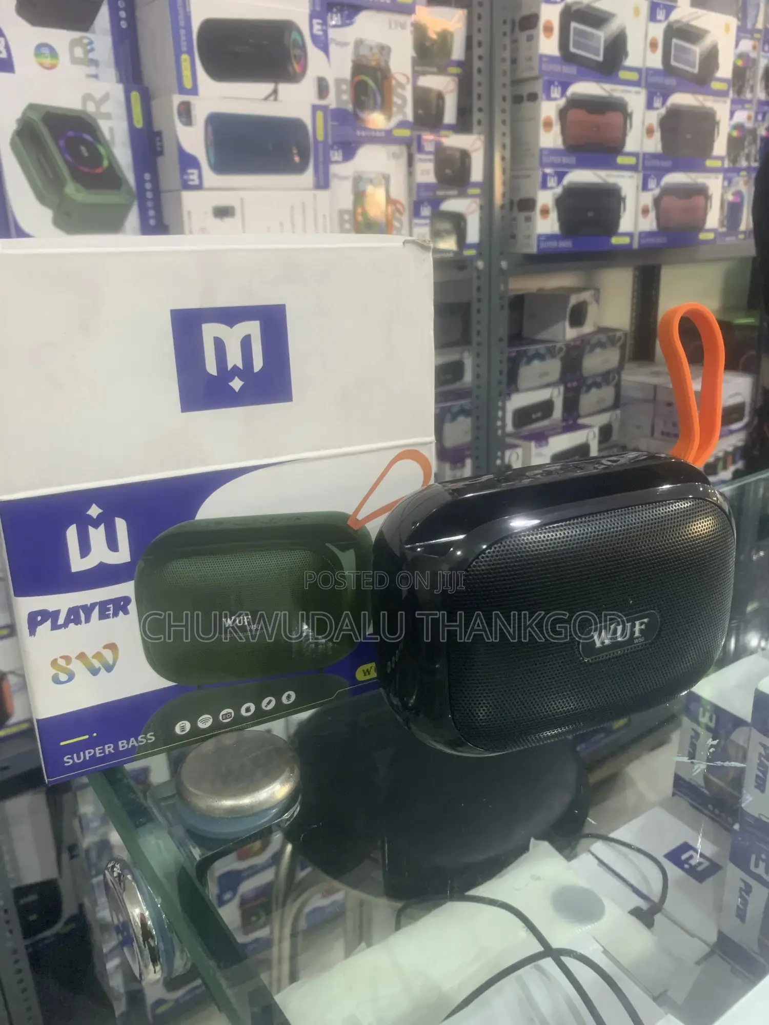 Wuf W50 Portable Wireless Bluetooth Speaker With Radio