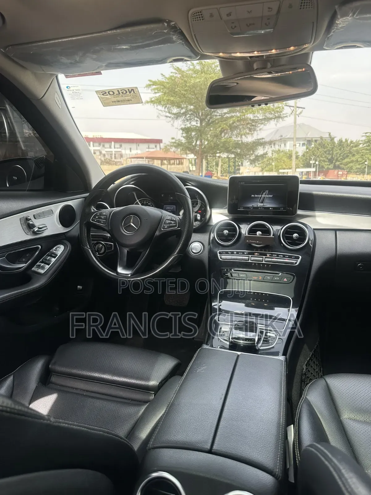 Mercedes-Benz C300 2016 Black