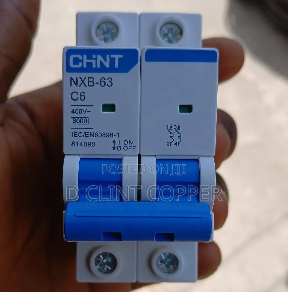2 Pole 6amps Chint Breaker