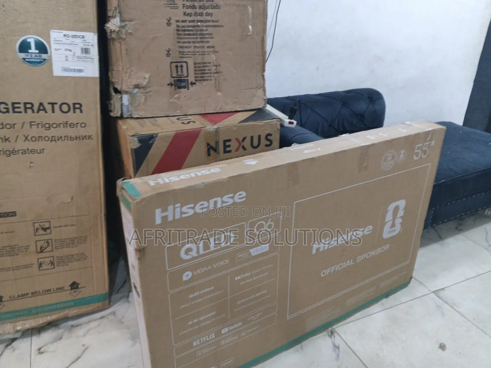 Hisense 55 Qled Smart Tv For Smart Families