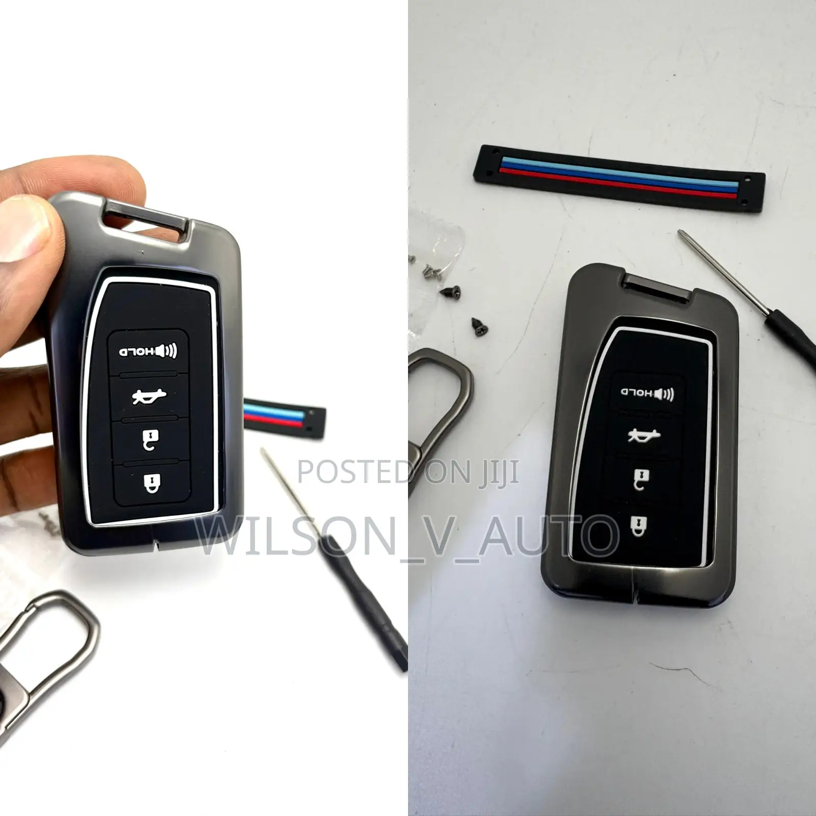 Luxury Car Key Cover Case – Premium Metal Protective Keyholder
