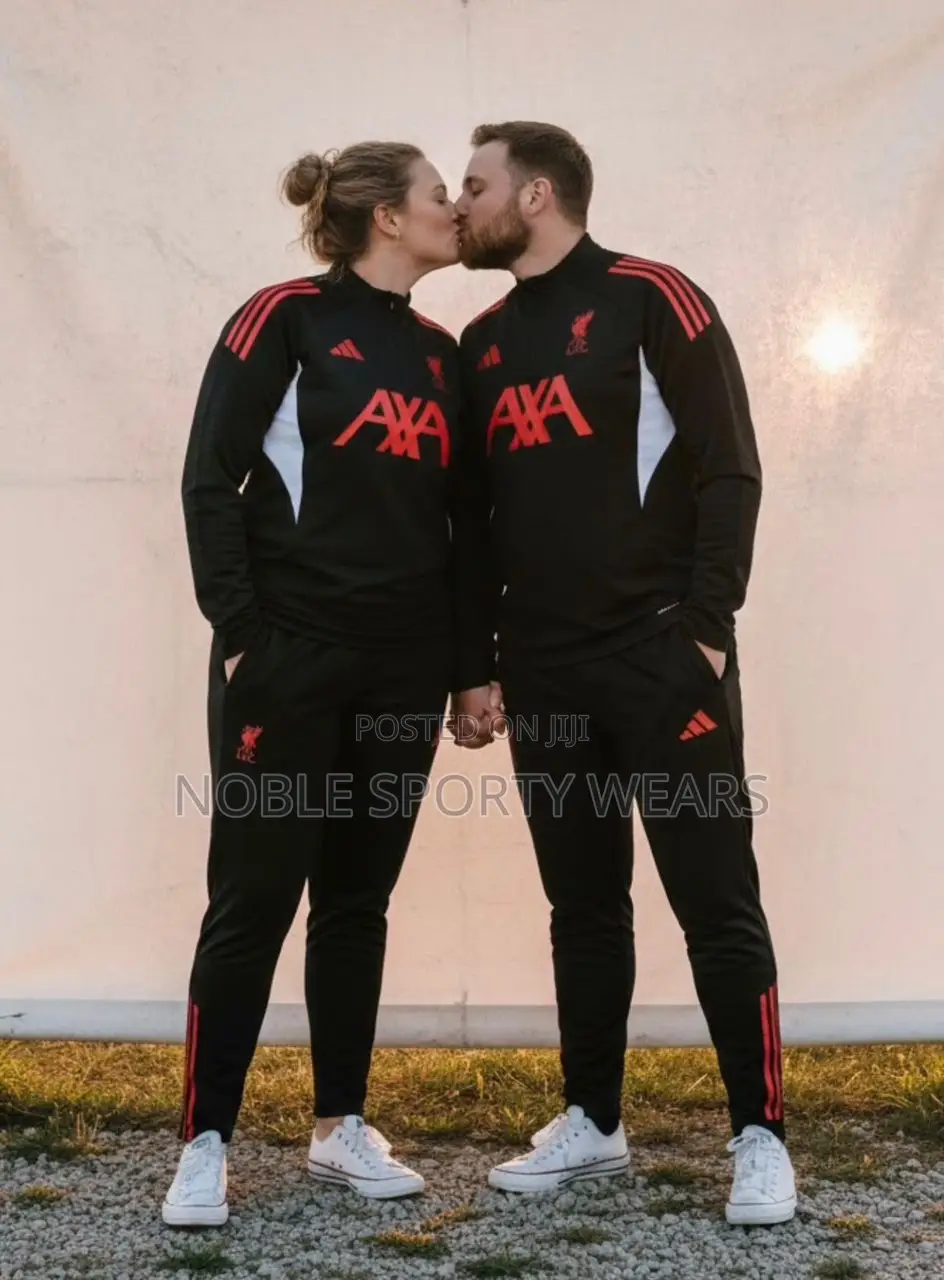 Liverpool Black Tracksuit