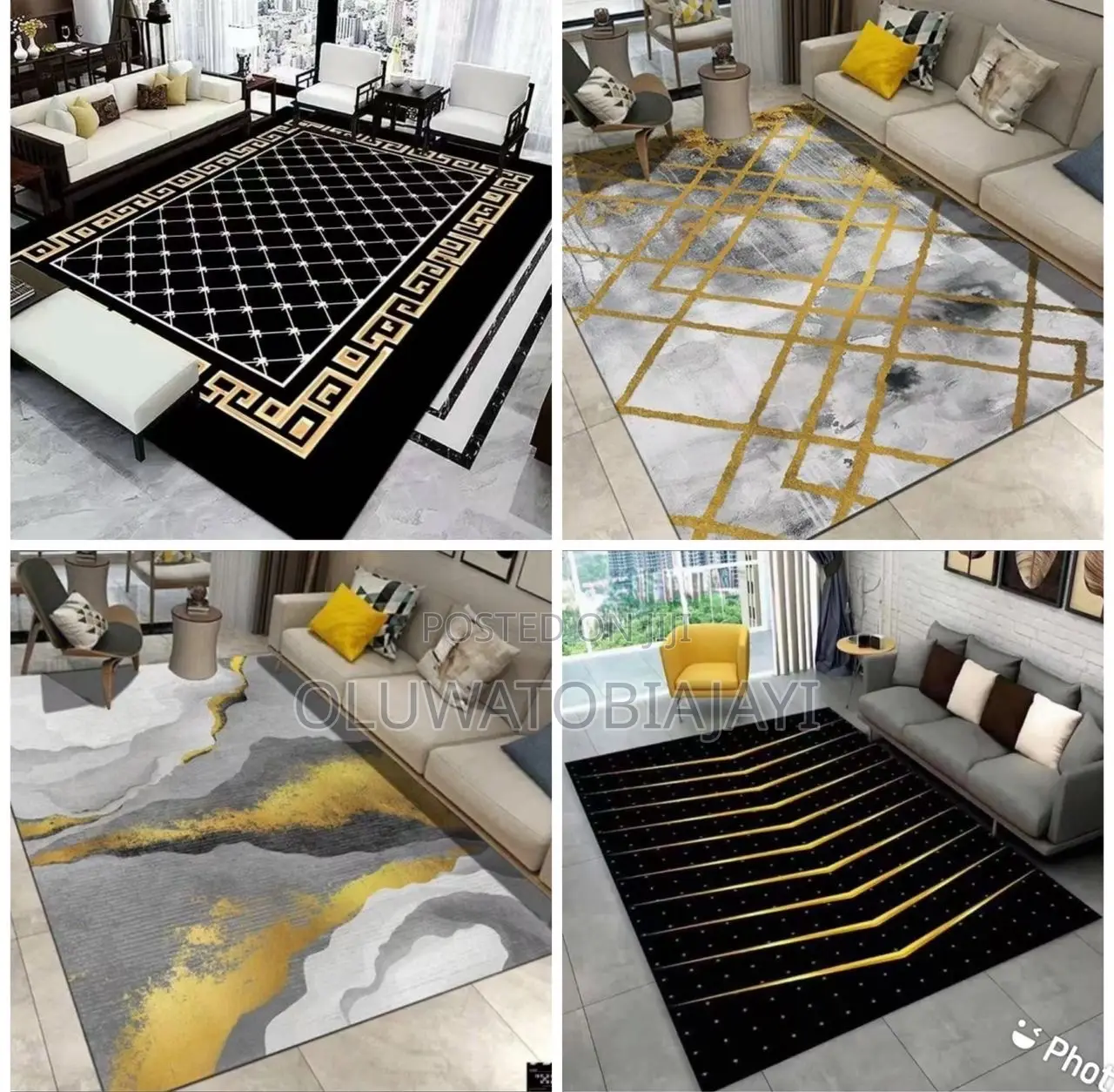 Designer Center Rug