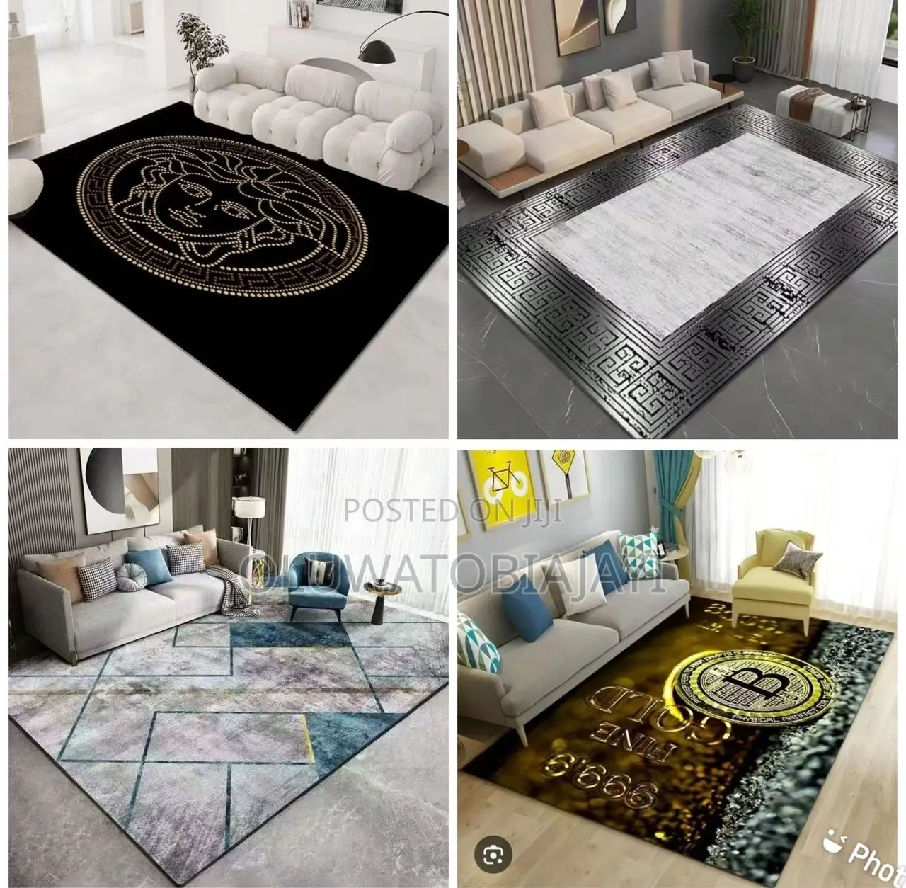 Designer Center Rug