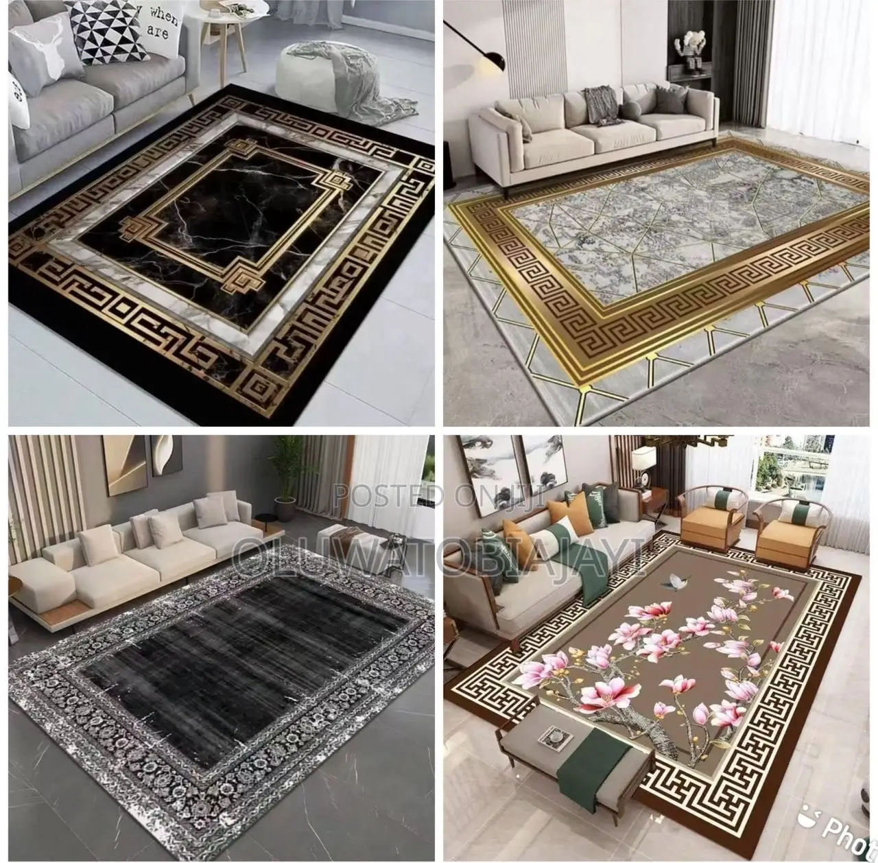 Designer Center Rug