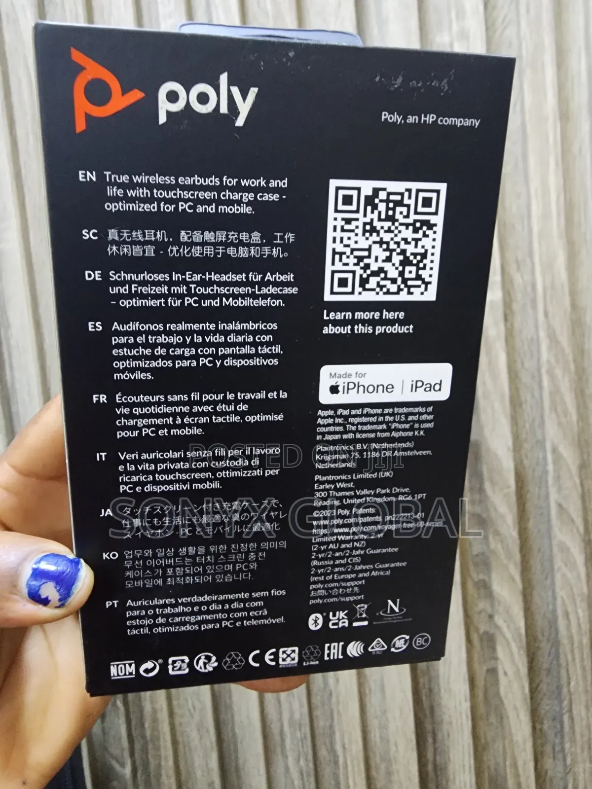 Poly Voyager Free 60+Uc