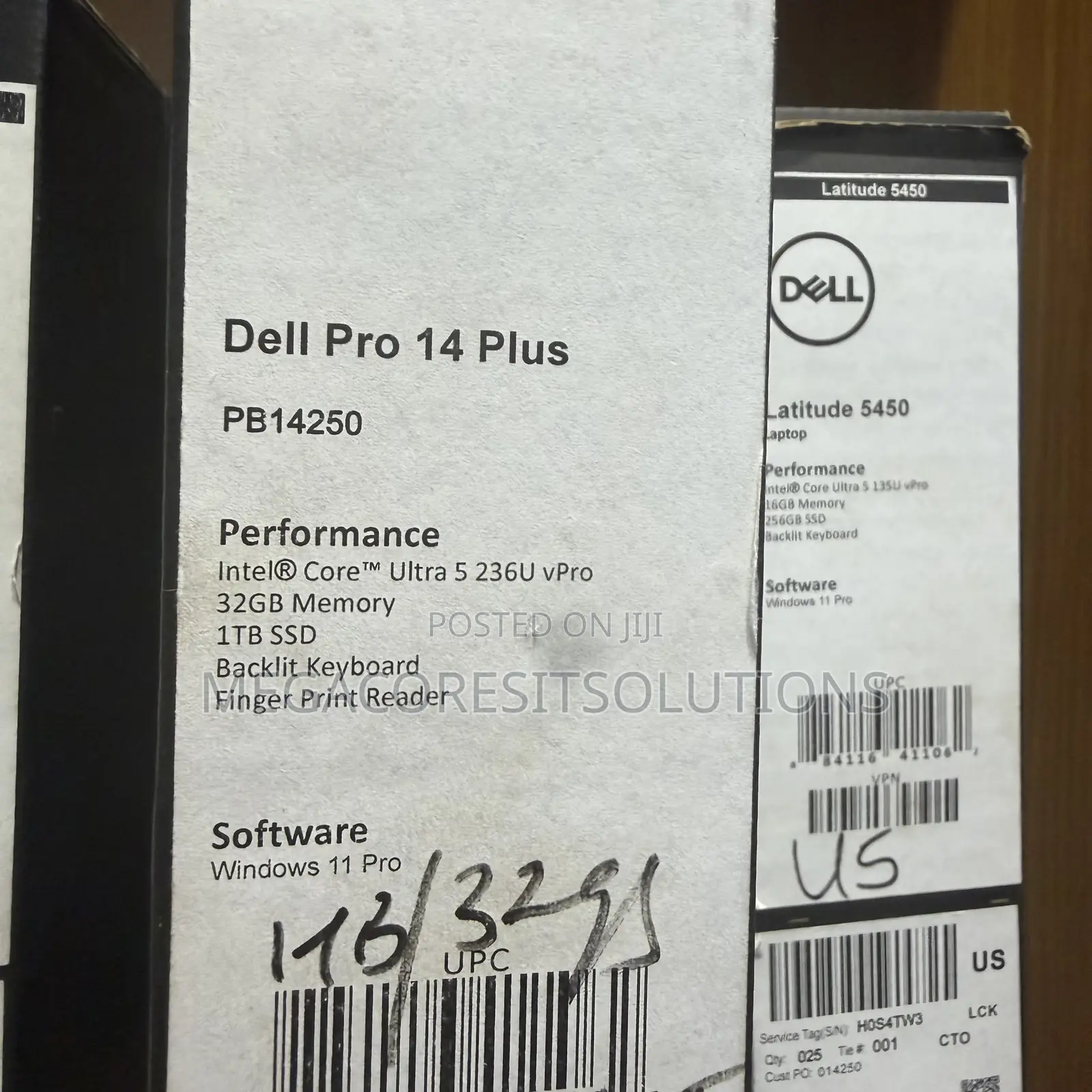 New Laptop Dell Latitude 14 32GB Intel Core Ultra 5 SSD 1T