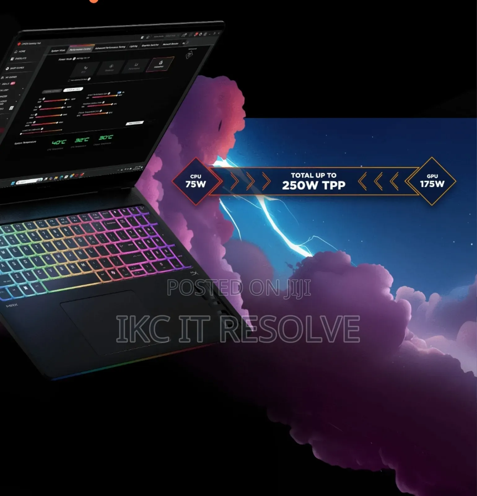 New Laptop HP Omen Max 16 32GB Intel Core Ultra 9 SSD 2T