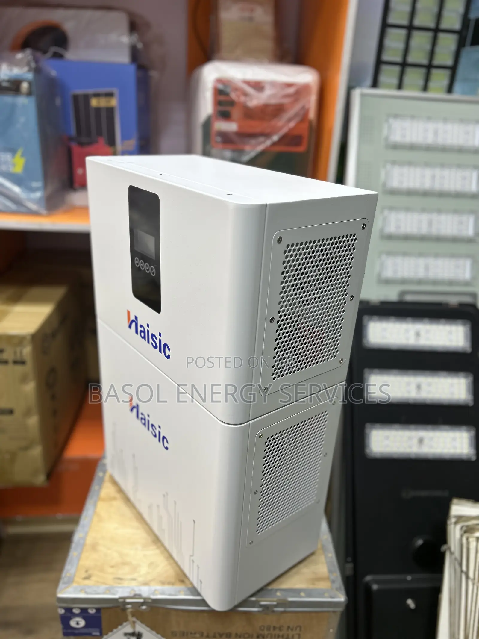 1.5kva Hybrid Inverter /4kwh Lithium Battery Hasic