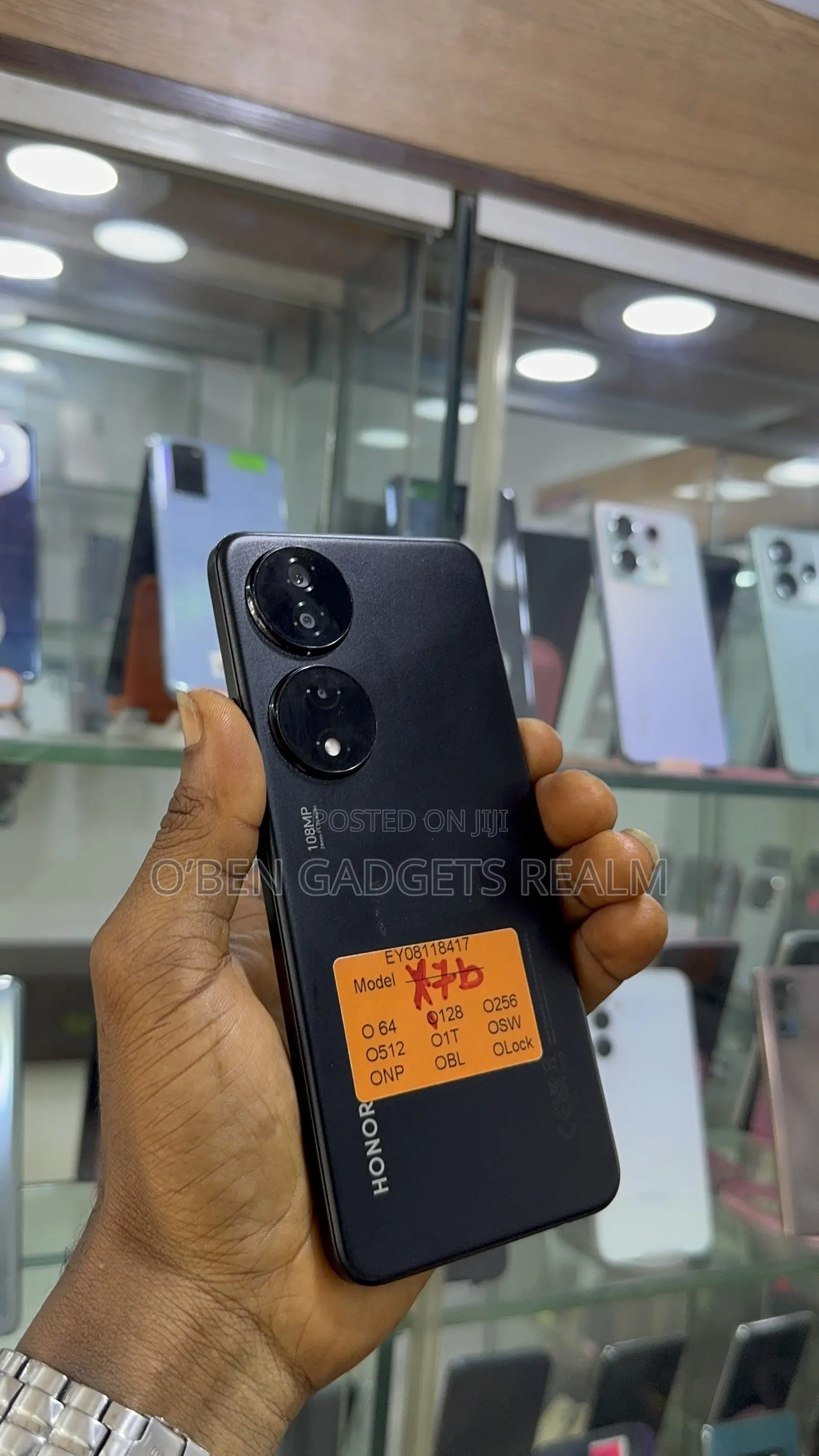 Honor X7b 5G 256 GB Black