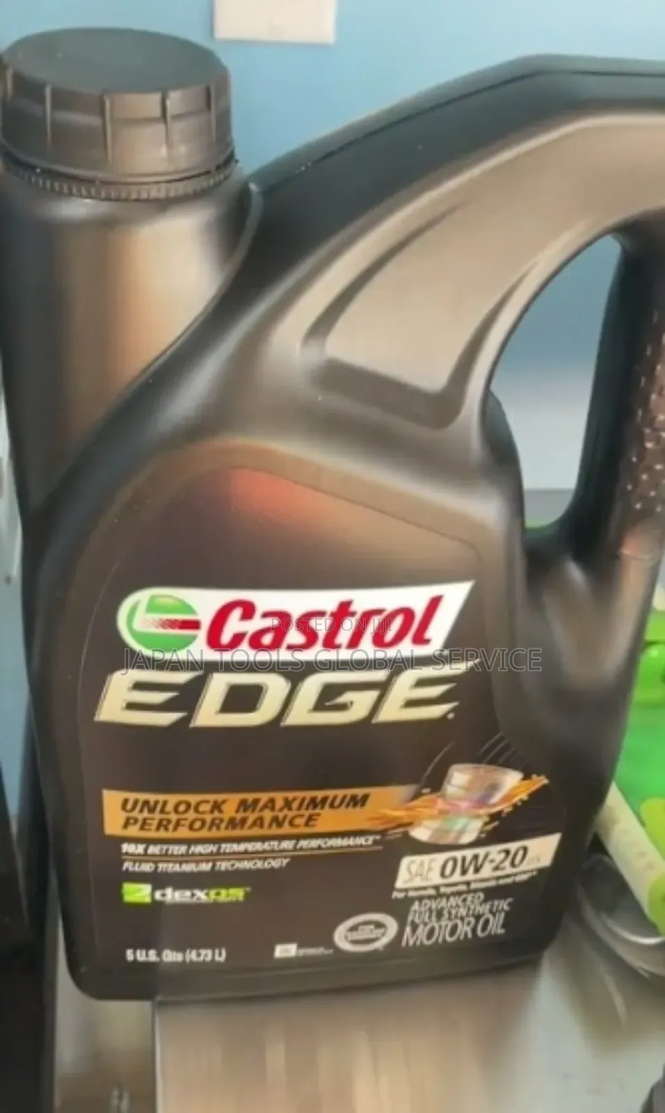 Castrol Edge 0w-20 Oil (5litre)