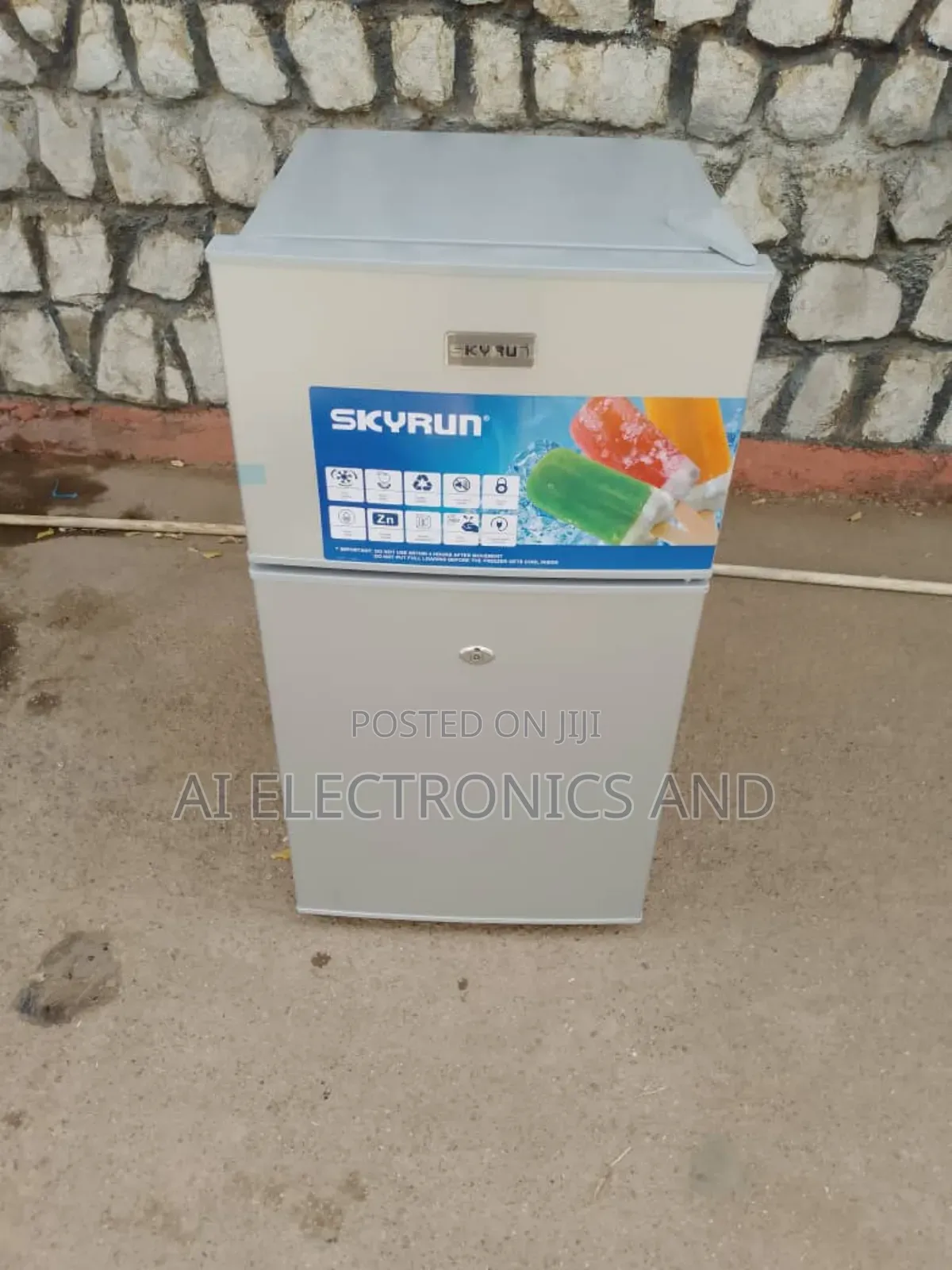 Skyrun Double Door Fridge Model BCD-85hc