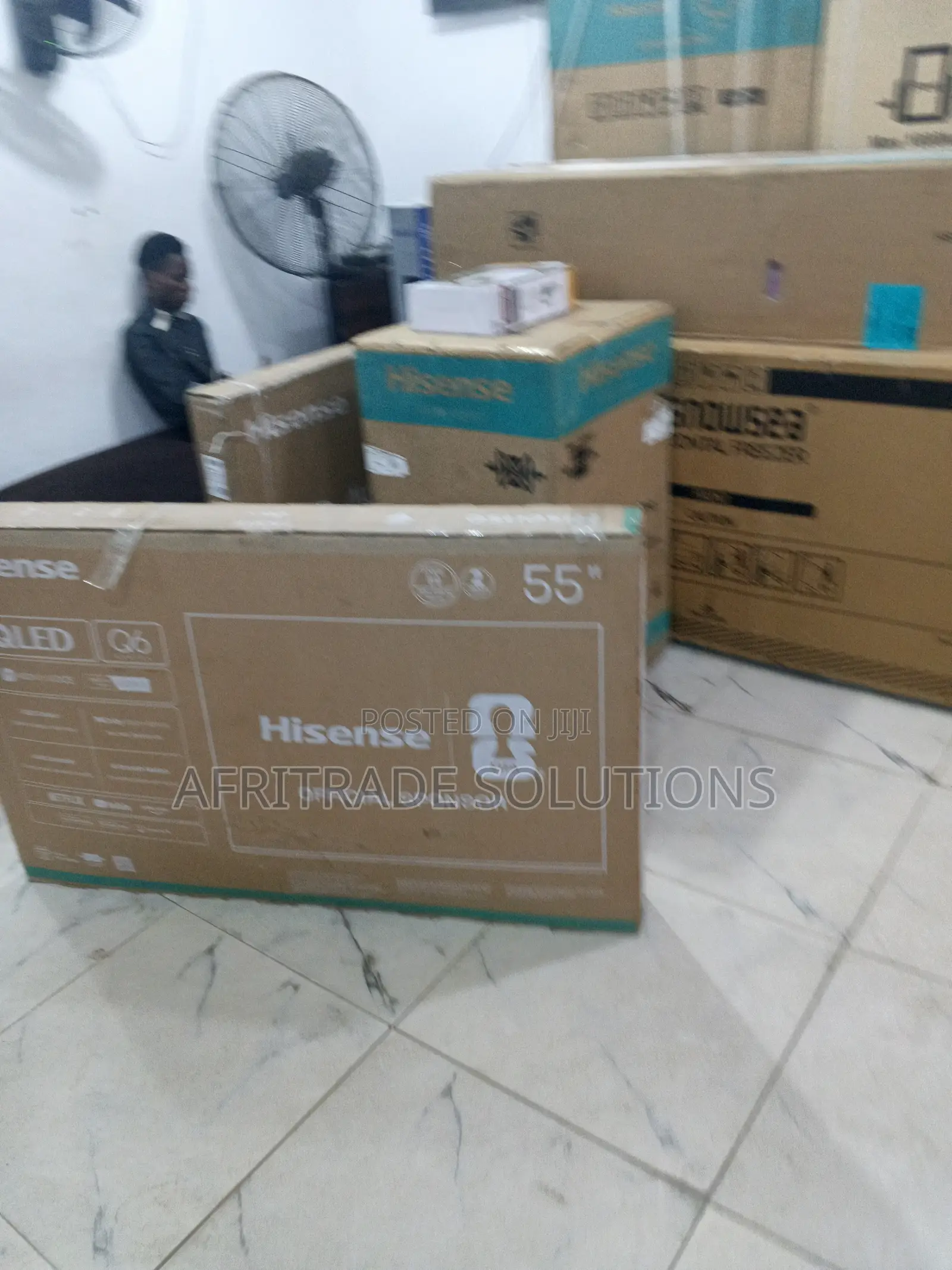 Hisense 55 Qled Smart Tv, Smarter Lifestyle