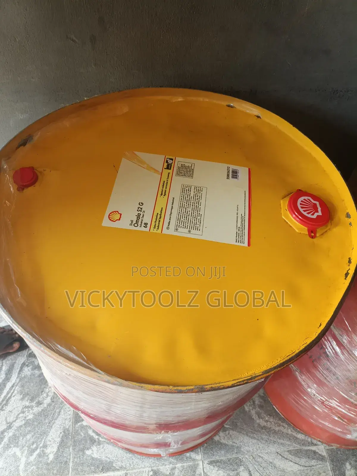 Shell Omala S2 G 68 Industrial Gear Oil 68 (209litres)