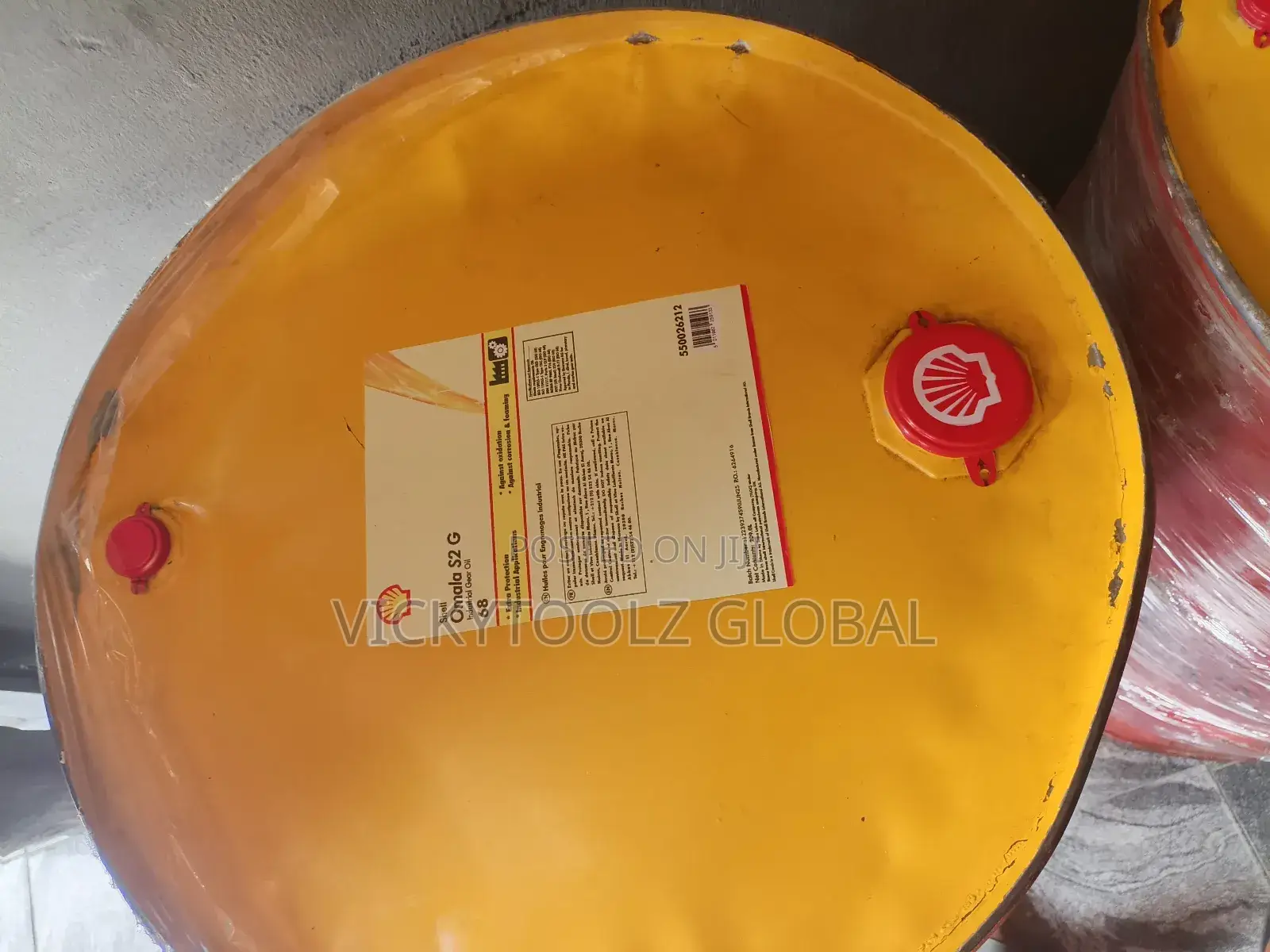 Shell Omala S2 G 68 Industrial Gear Oil 68 (209litres)