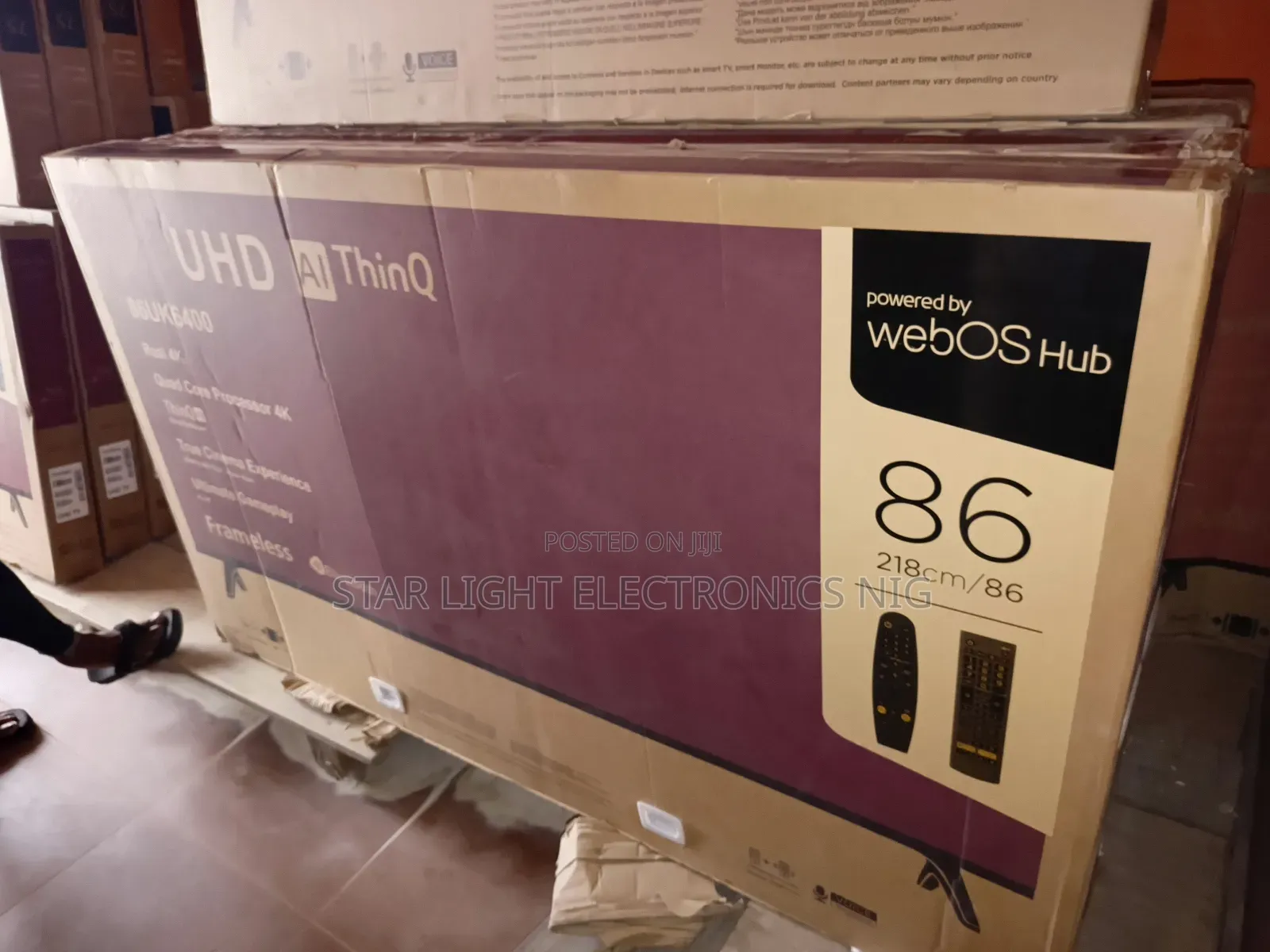 86 Inches Webos Smart Tv Lg