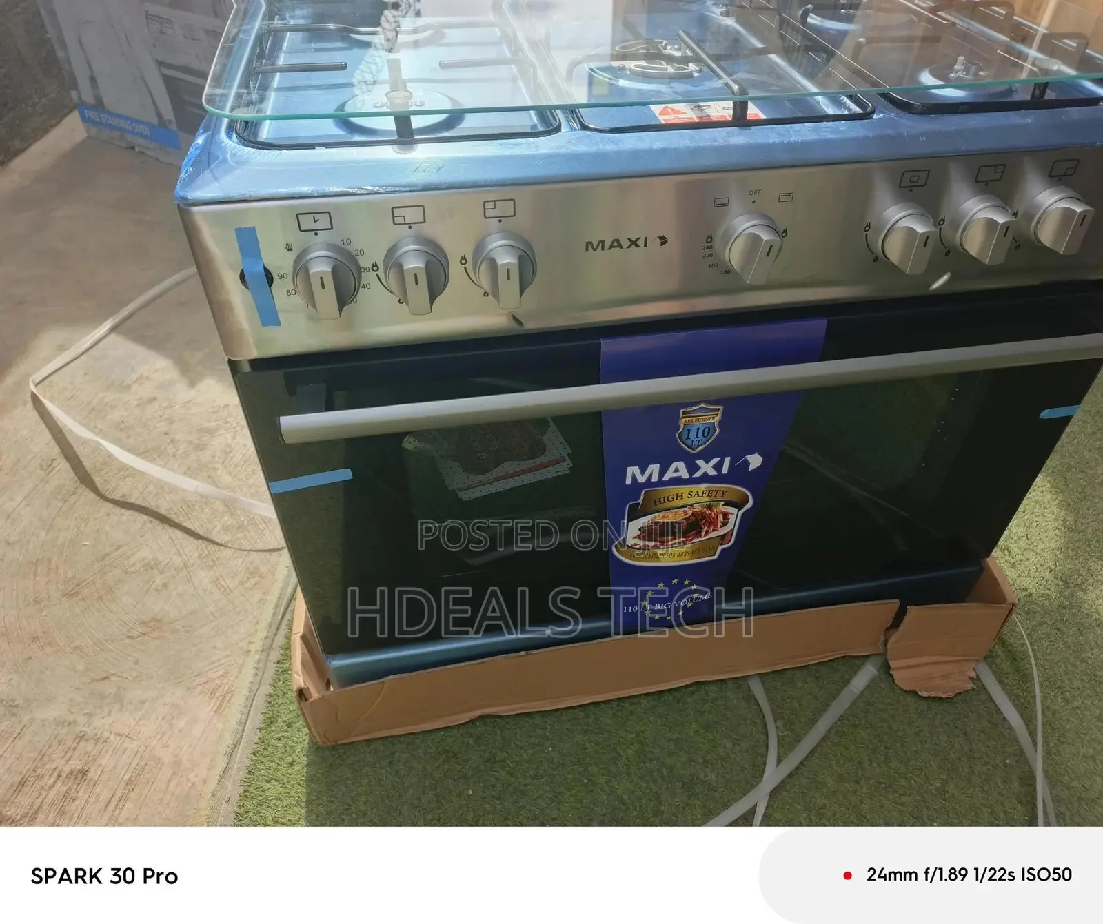 Maxi 90x60 Gas Cooker – Built Tough for Everyday Use