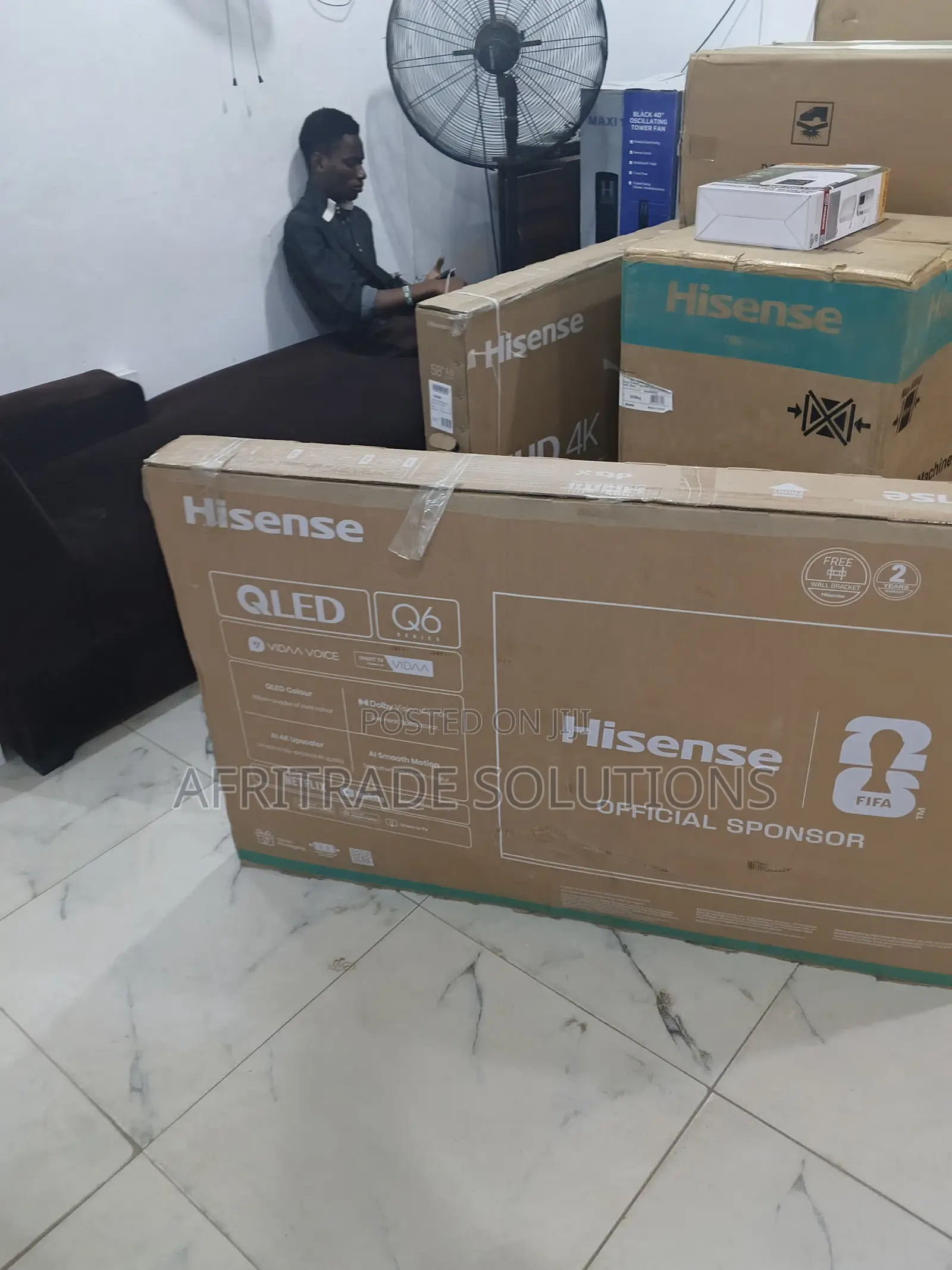 Hisense 55 Qled Smart Tv Smart Viewing, Smart Choice