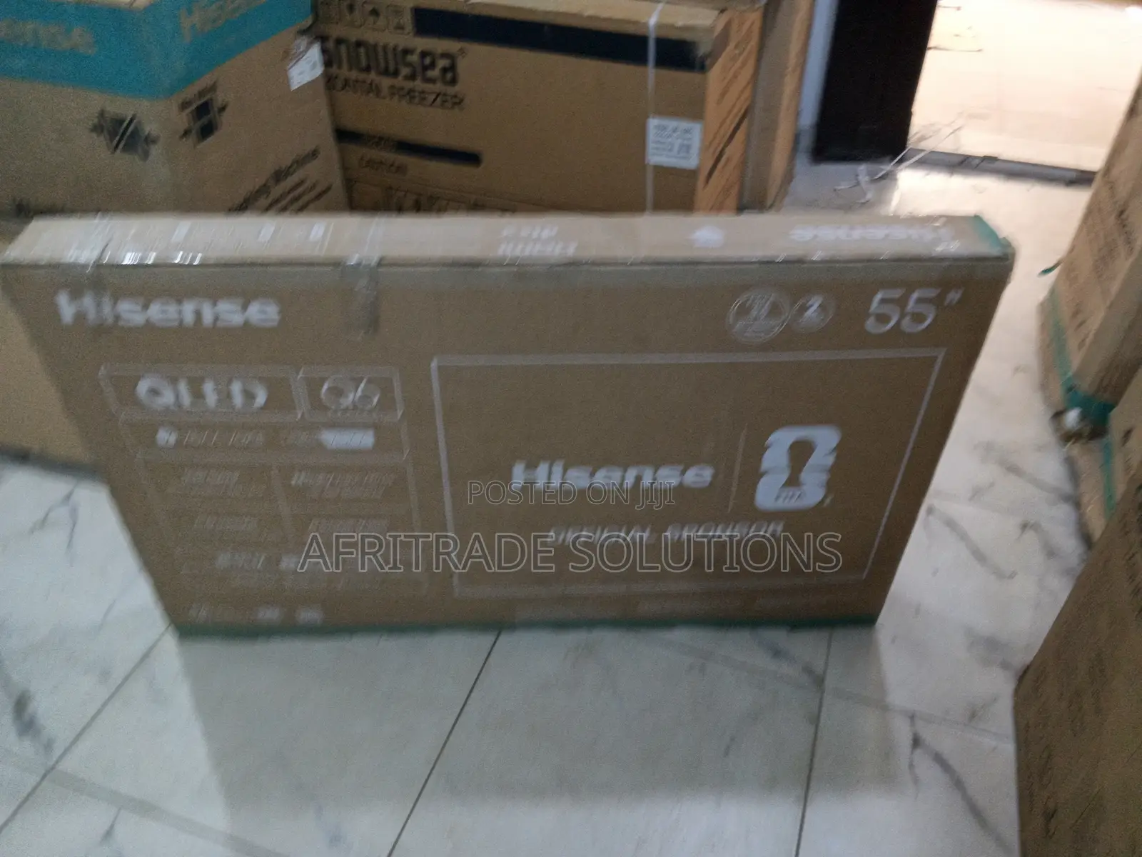Hisense 55 Qled Smart Tv Smart Viewing, Smart Choice