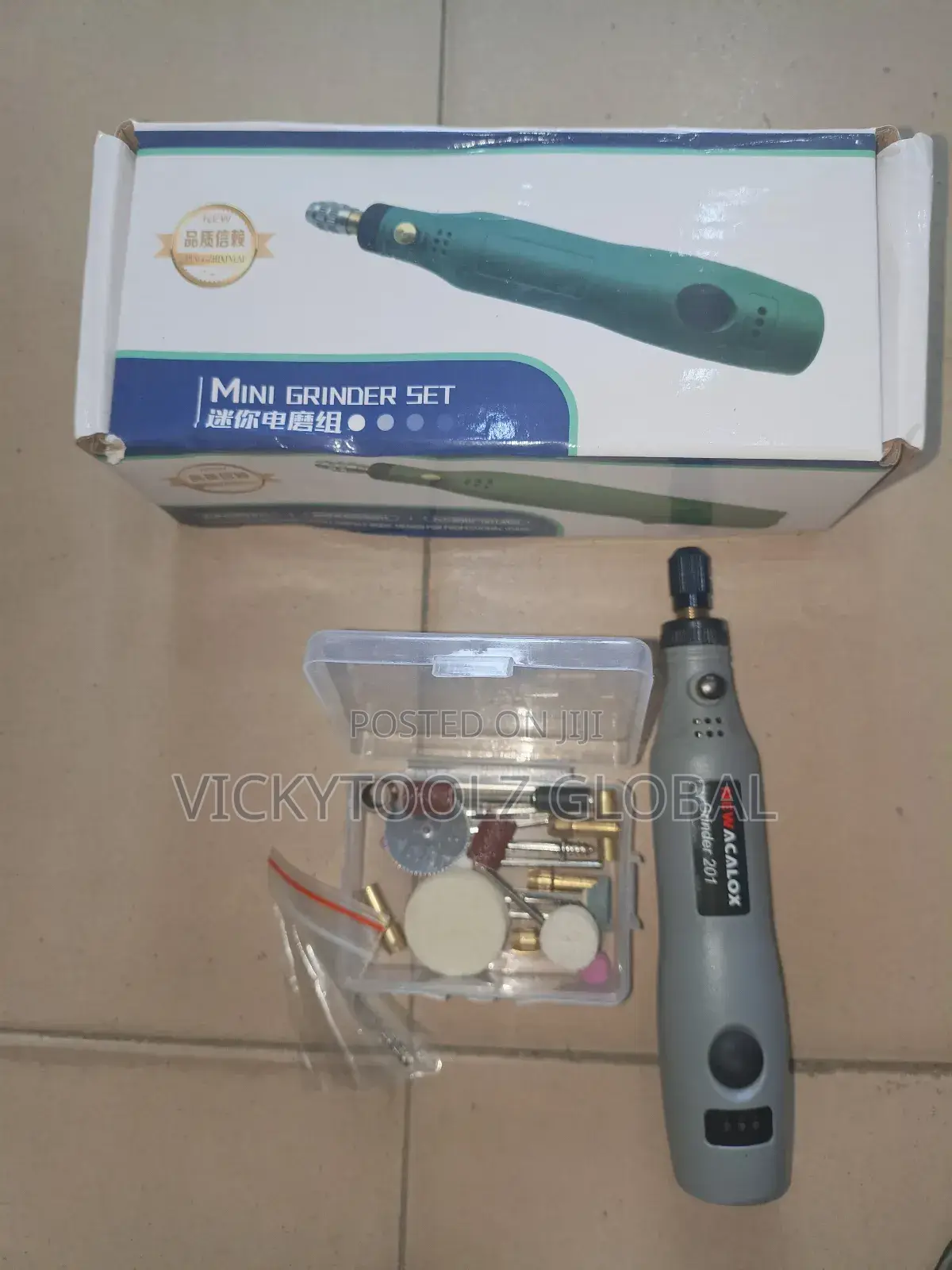 Rechargeable Mini Grinder Set // Cordless Rotary Tool
