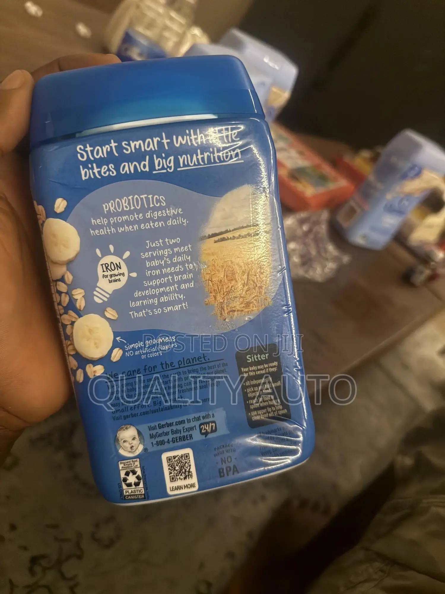 Gerber Probiotic Oatmeal