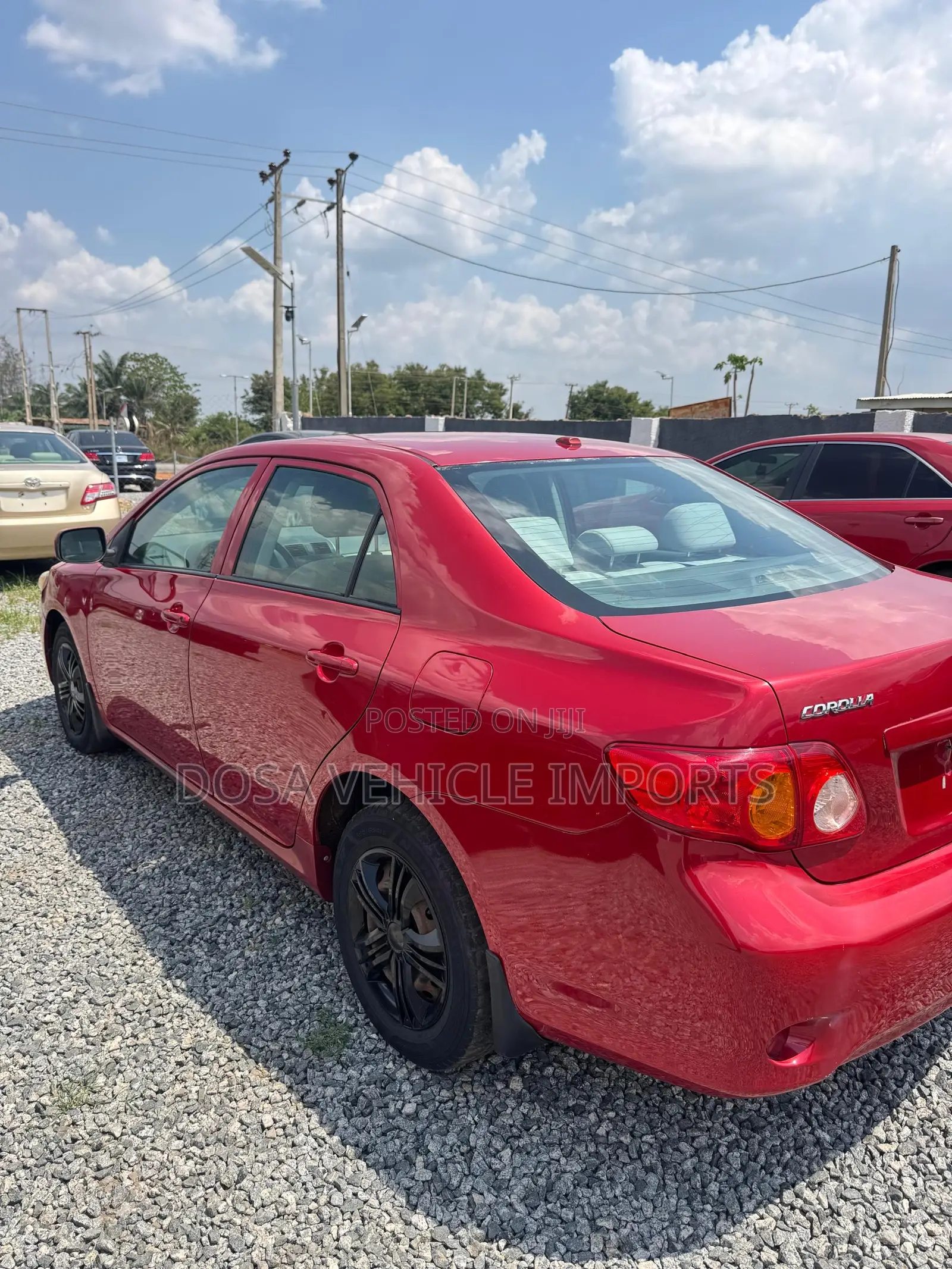 Toyota Corolla LE 4dr Sedan (1.8L 4cyl 4A) 2010 Red