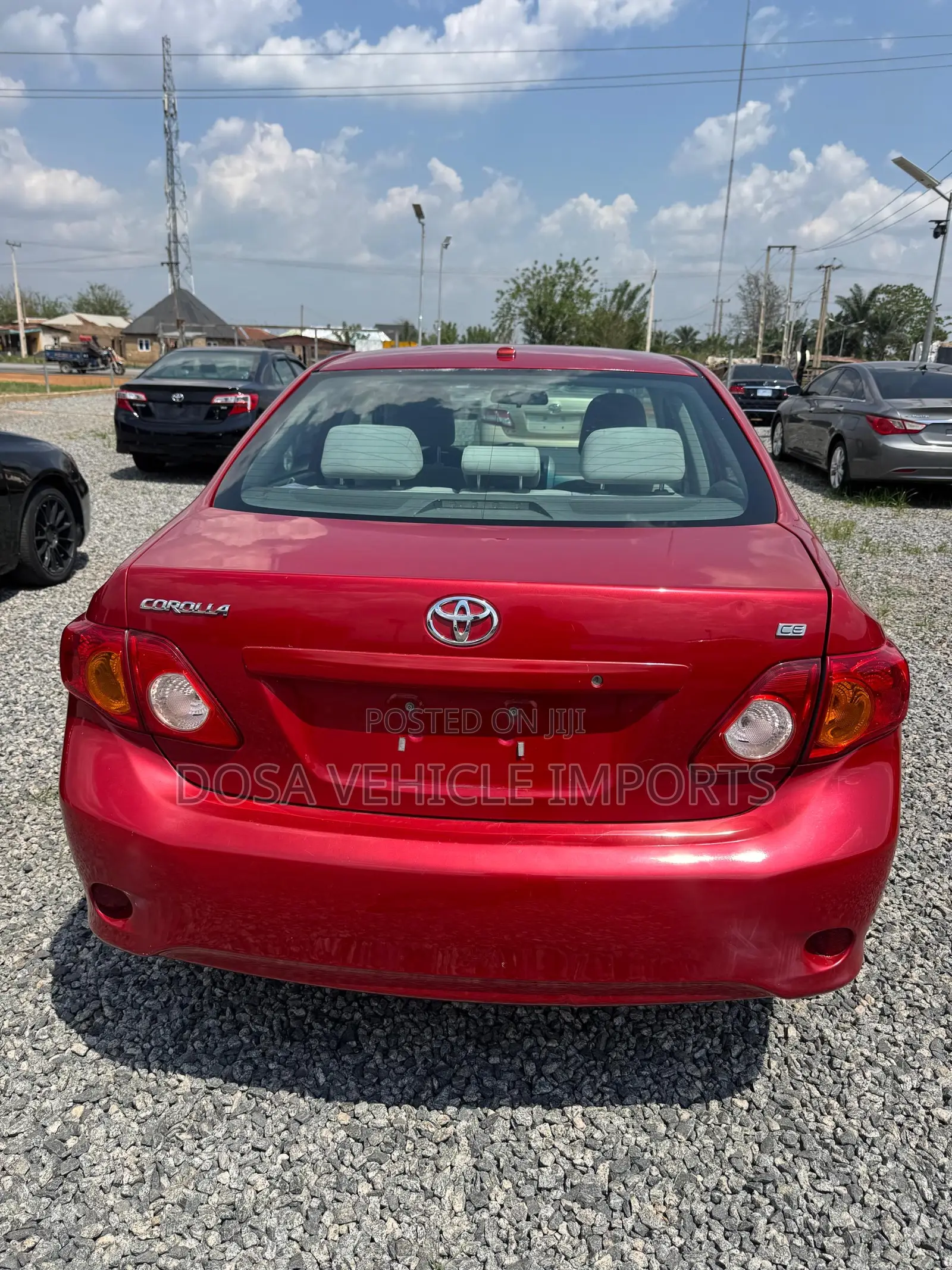 Toyota Corolla LE 4dr Sedan (1.8L 4cyl 4A) 2010 Red