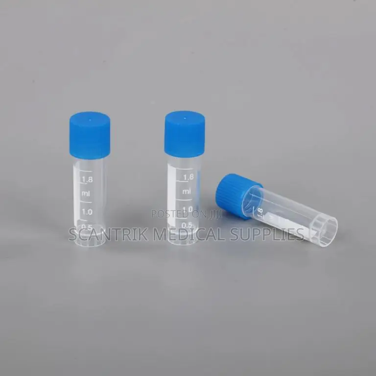 Leak-Proof Cryotube With Internal Cap for Research and Clinical Labs