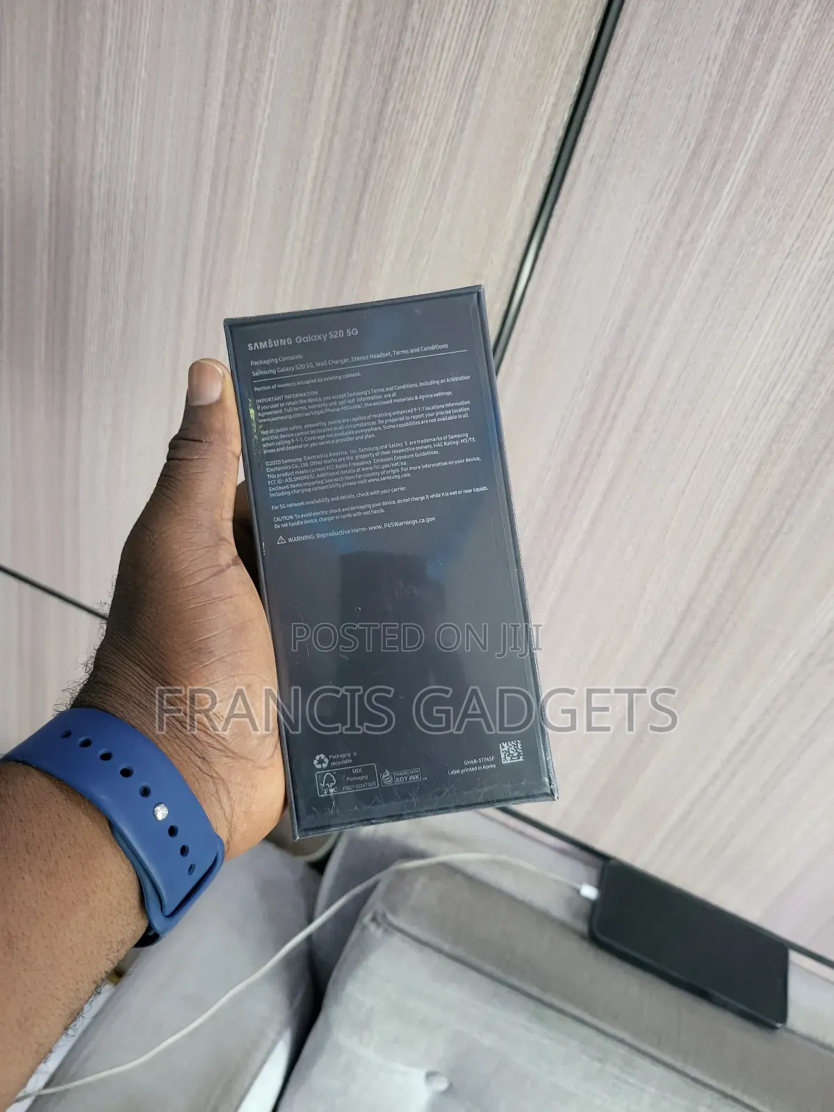 New Samsung Galaxy S20 128 GB Black