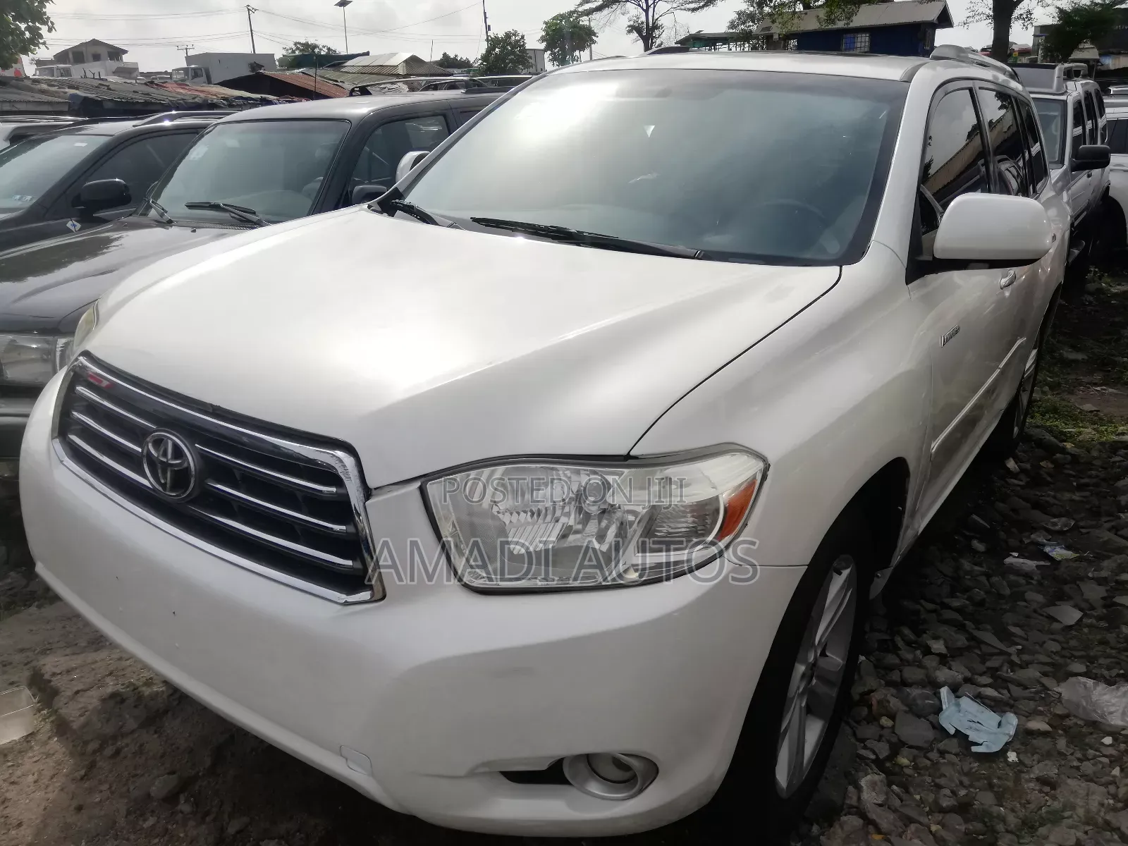 Toyota Highlander Limited 2008 White