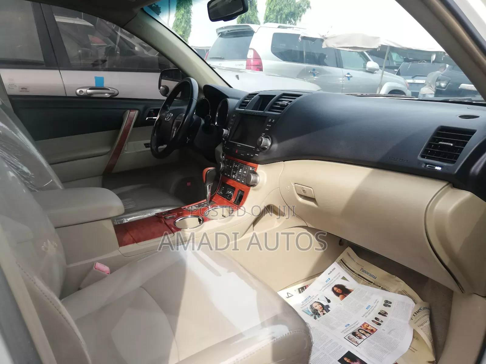 Toyota Highlander Limited 2008 White