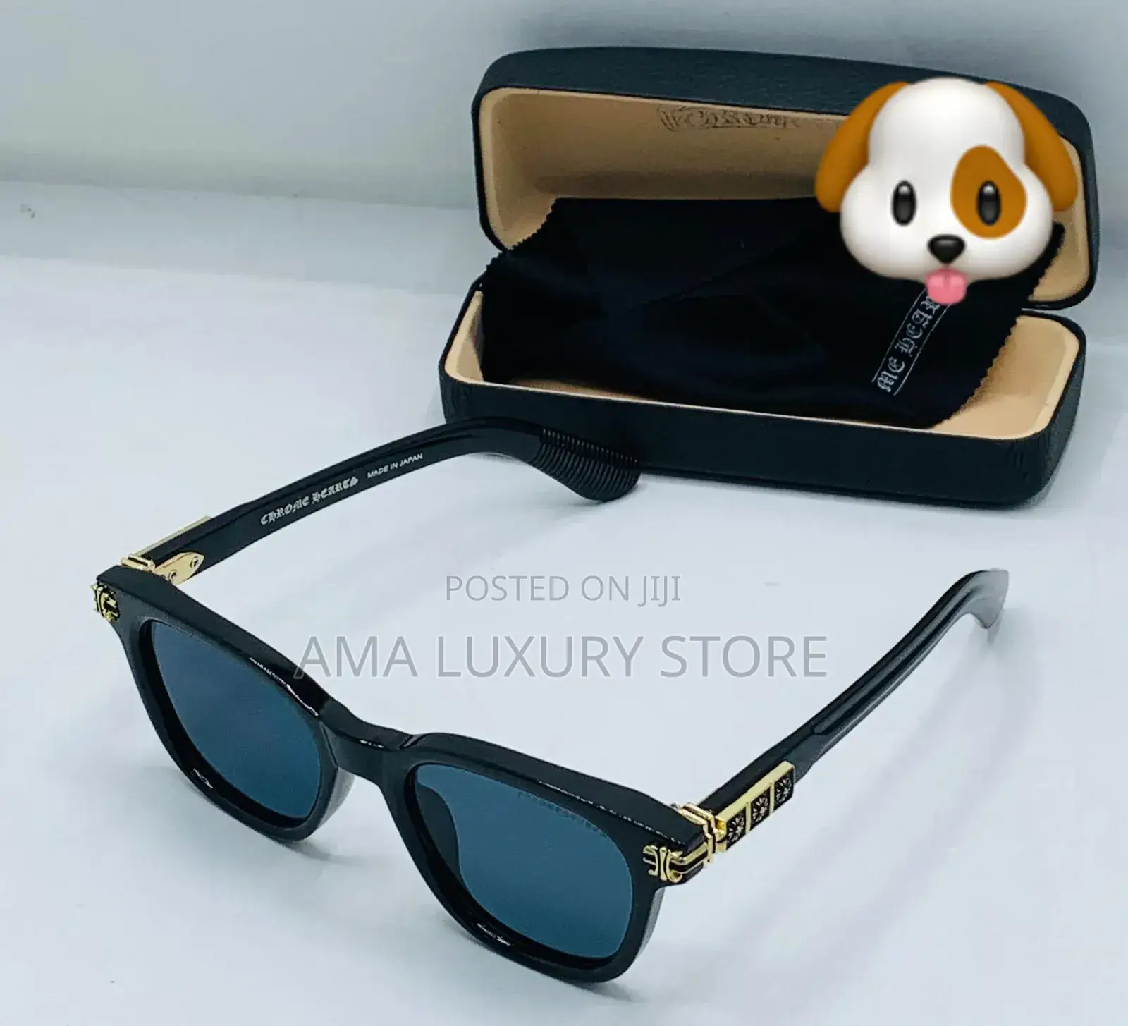 Chrome Heart Luxury Transparent Clear Glasses