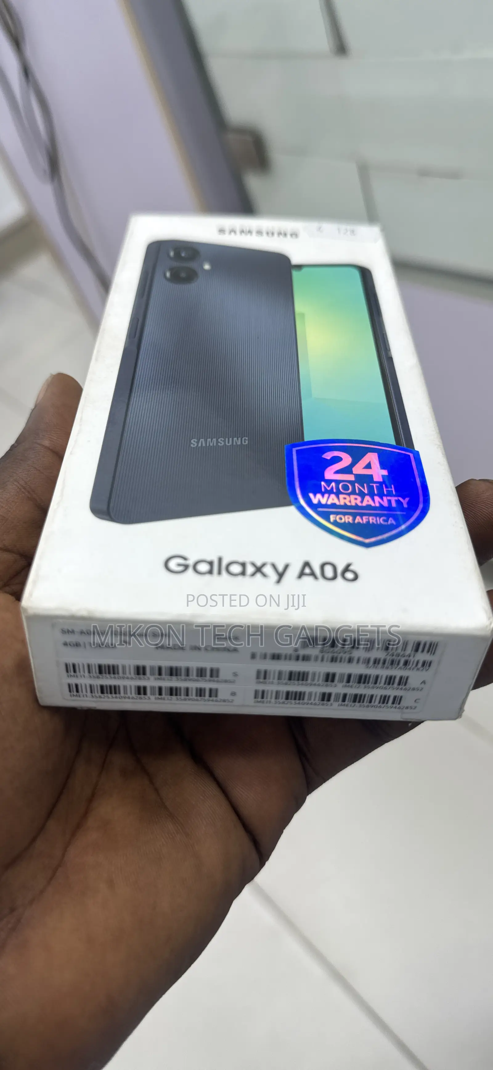 New Samsung Galaxy A06 128 GB Black