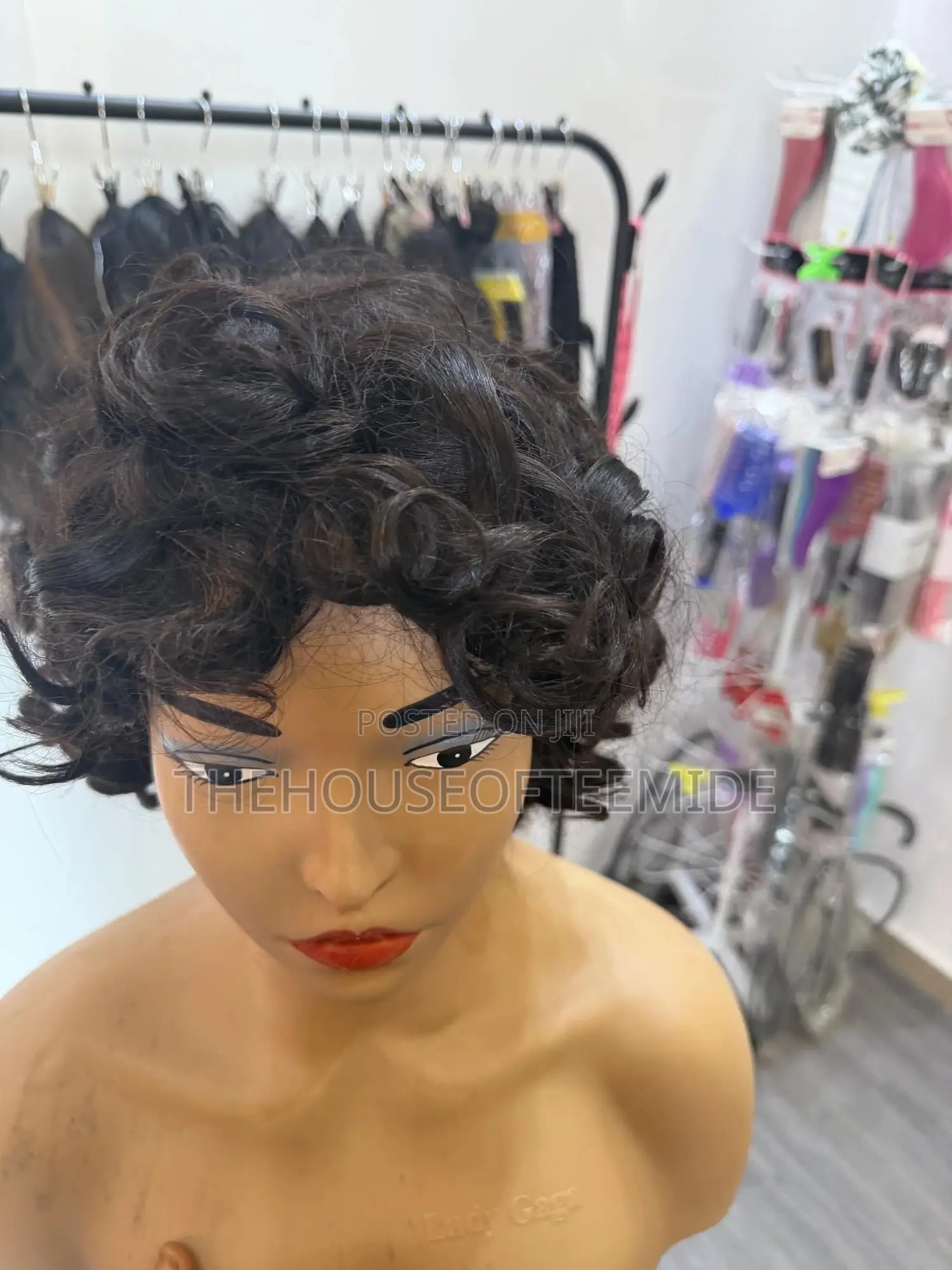Fine Curly Wig