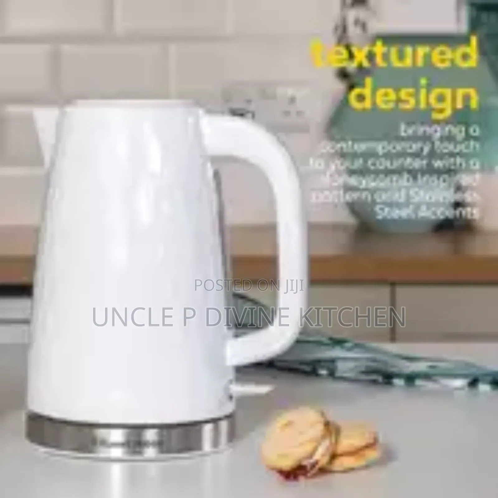 Russell Hubbs 1.7l Cordless Electric Kettle (Honeycomb) Fast Boil.
