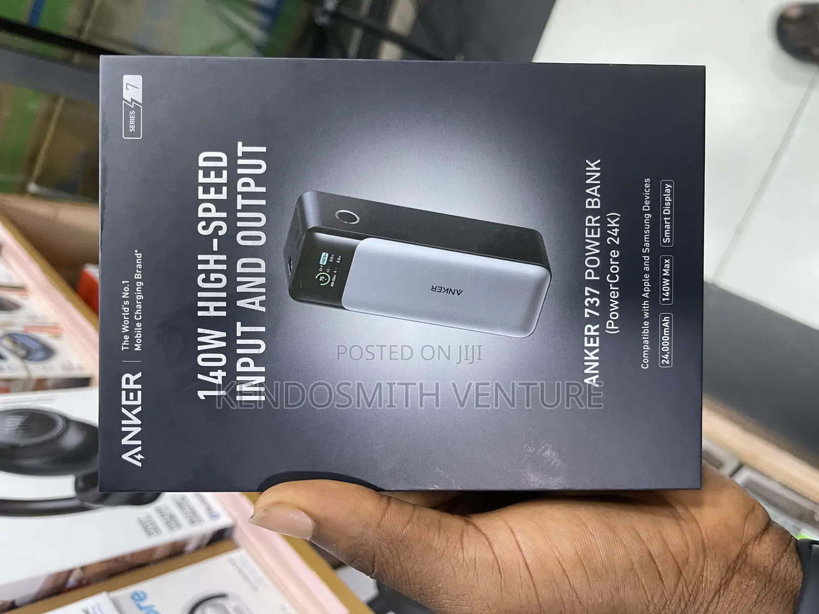 Anker737 Powerbank(Powercore )–24000mah 140w Fastcharging Powerbank