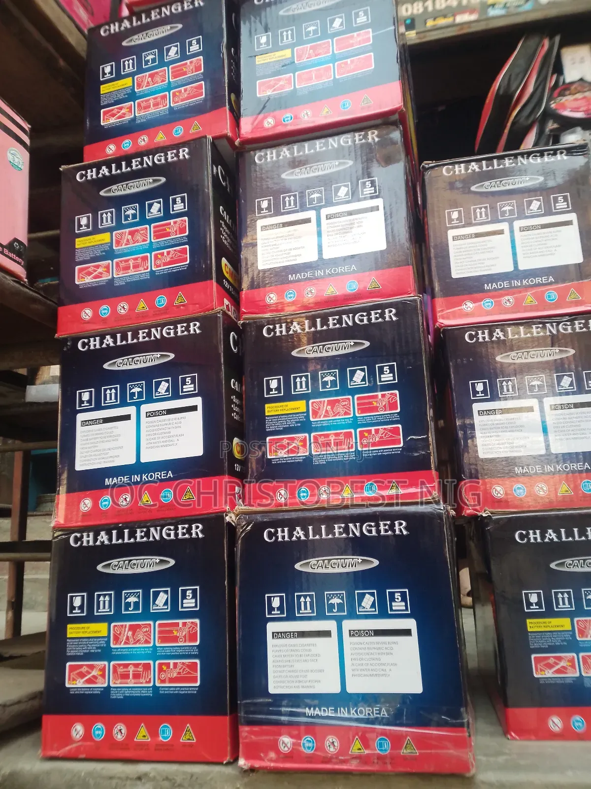 Challenger Korea Batteries