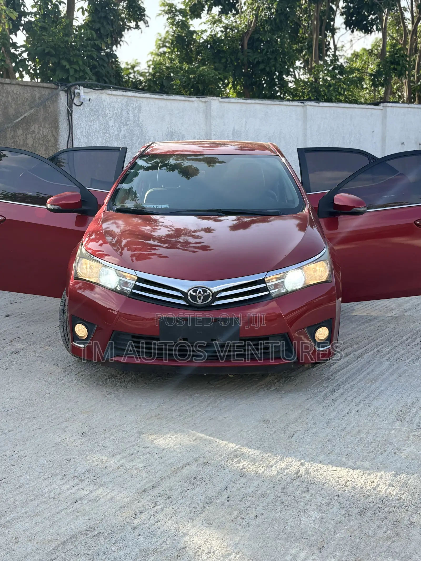 Toyota Corolla S 4dr Sedan (1.8L 4cyl CVT) 2016 Red