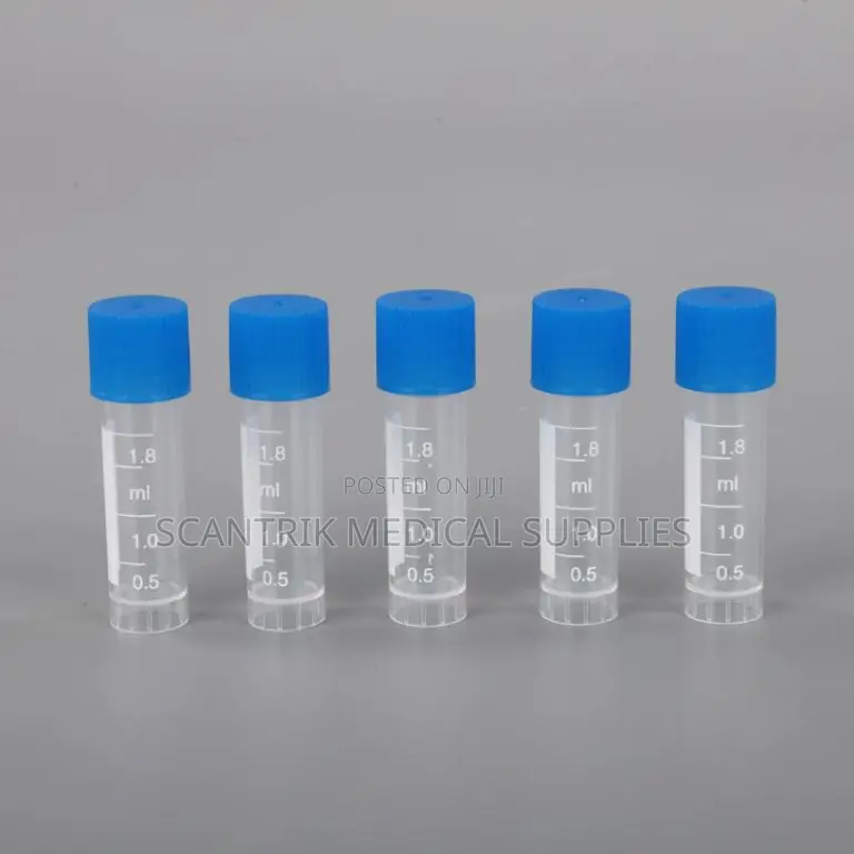 Durable Cryotube With Internal Cap for Long-Term Storage