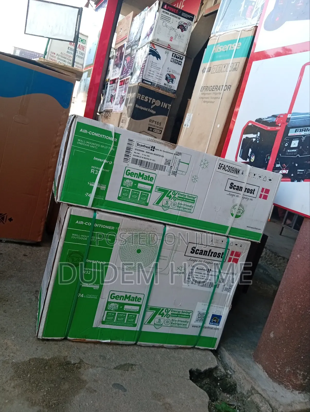 Scanfrost Genmate Inverter 1hp Air Conditioner