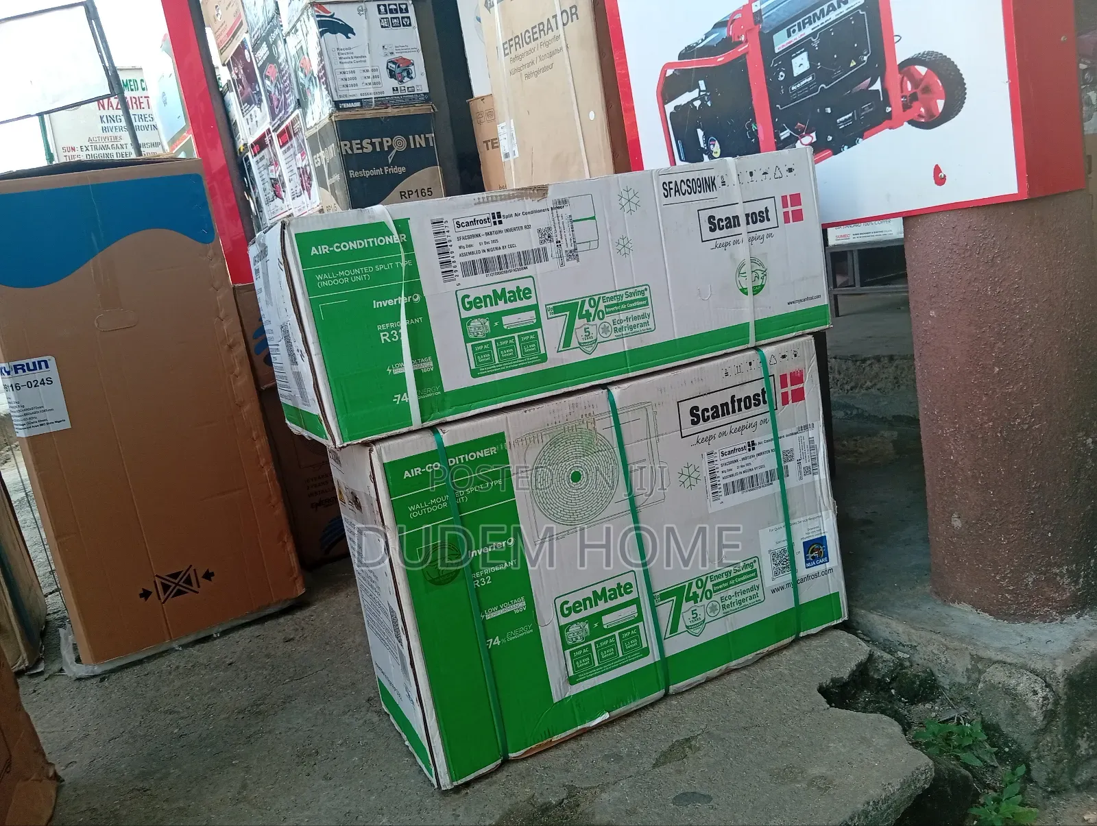 Scanfrost Genmate Inverter 1hp Air Conditioner
