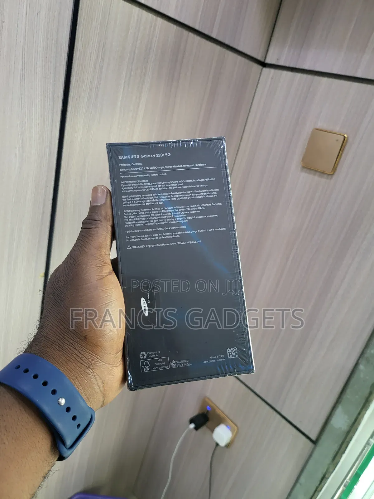 New Samsung Galaxy S20+ 5G 256 GB Gray