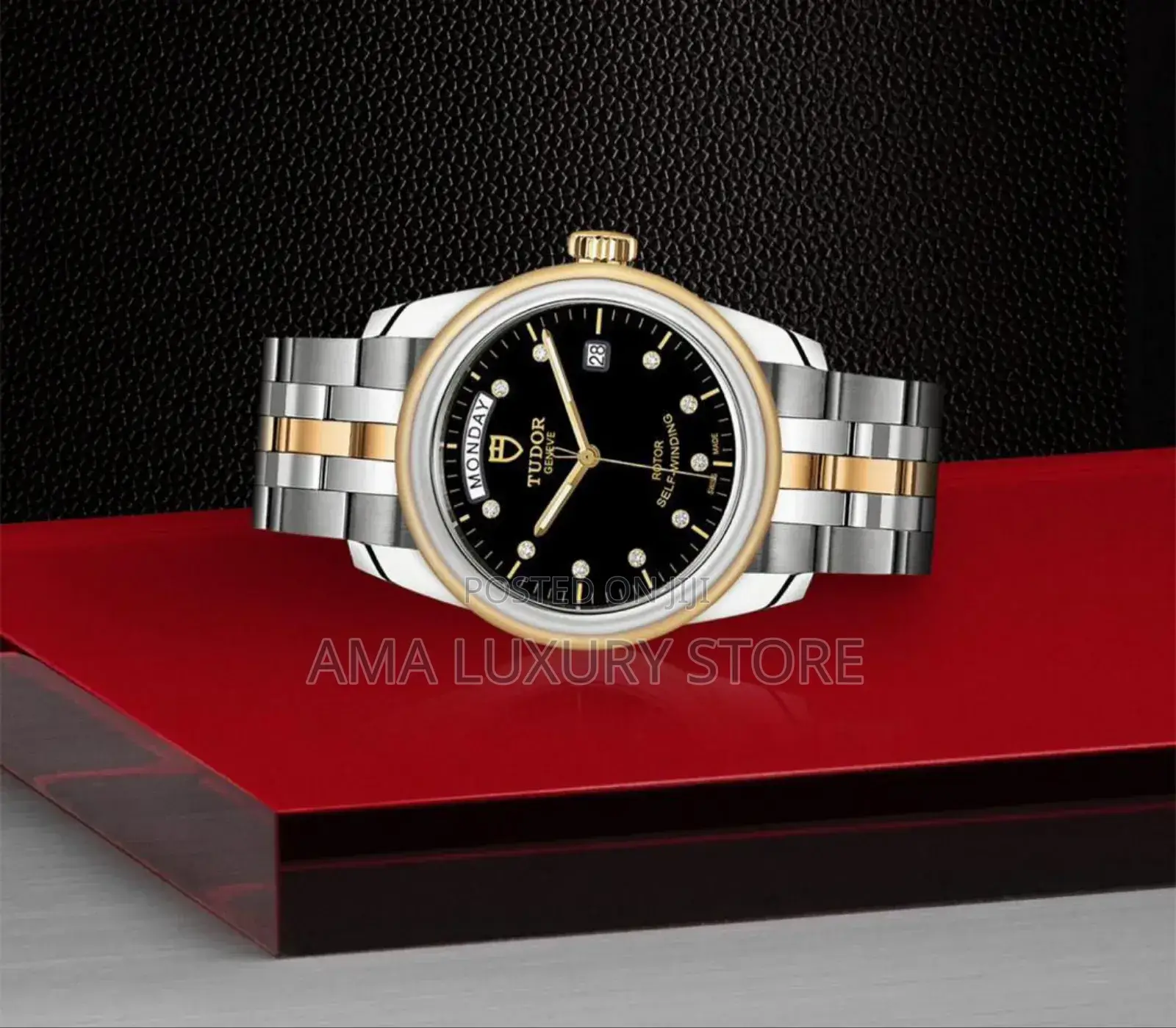Tudor Glamour Luxury Stainless Steel Authomatic Men's Wristwatches