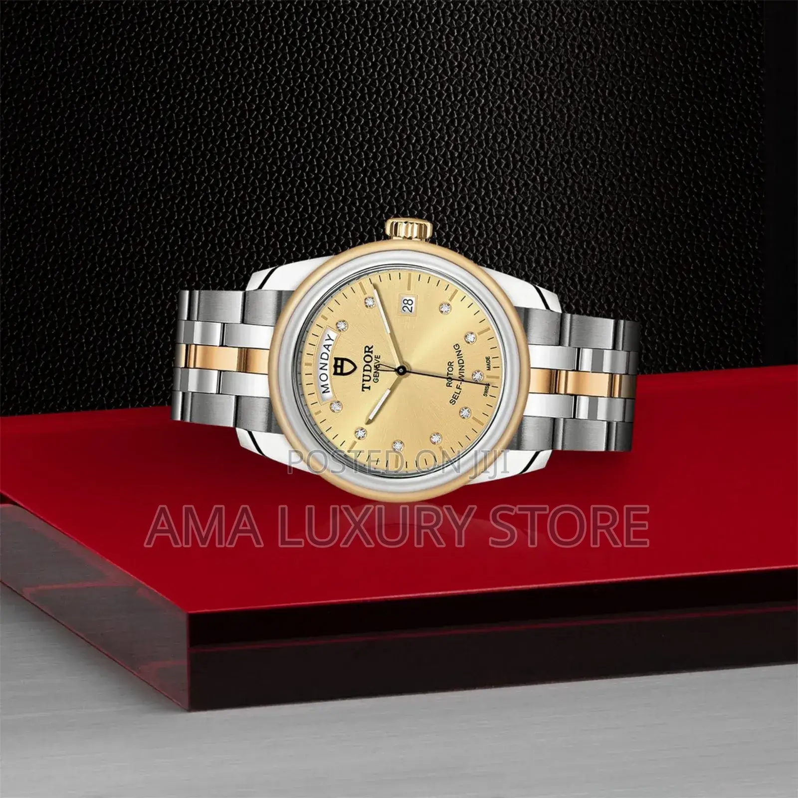 Tudor Glamour Luxury Stainless Steel Authomatic Men's Wristwatches