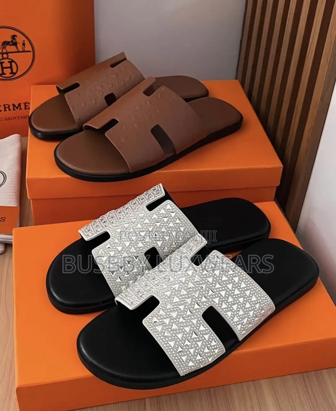 Hermes Slippers for Men Very High Quality